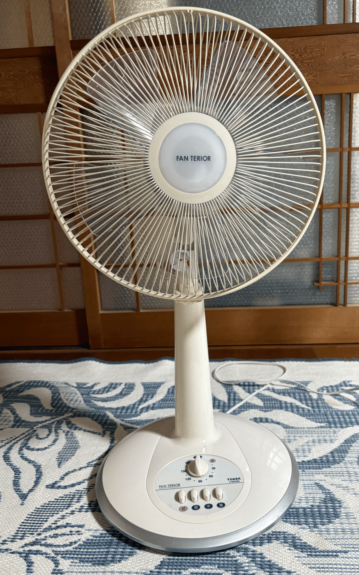 メカニカル式の扇風機のボタンが押せなくなったので修理した際のメモ