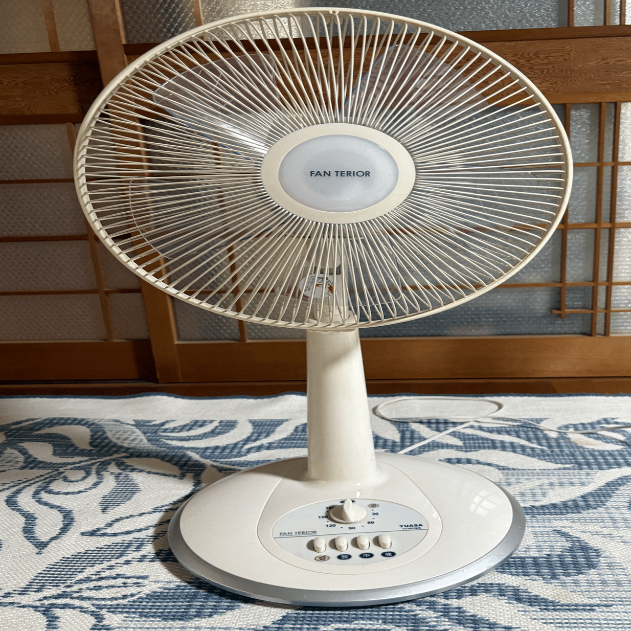 メカニカル式の扇風機のボタンが押せなくなったので修理した際のメモ