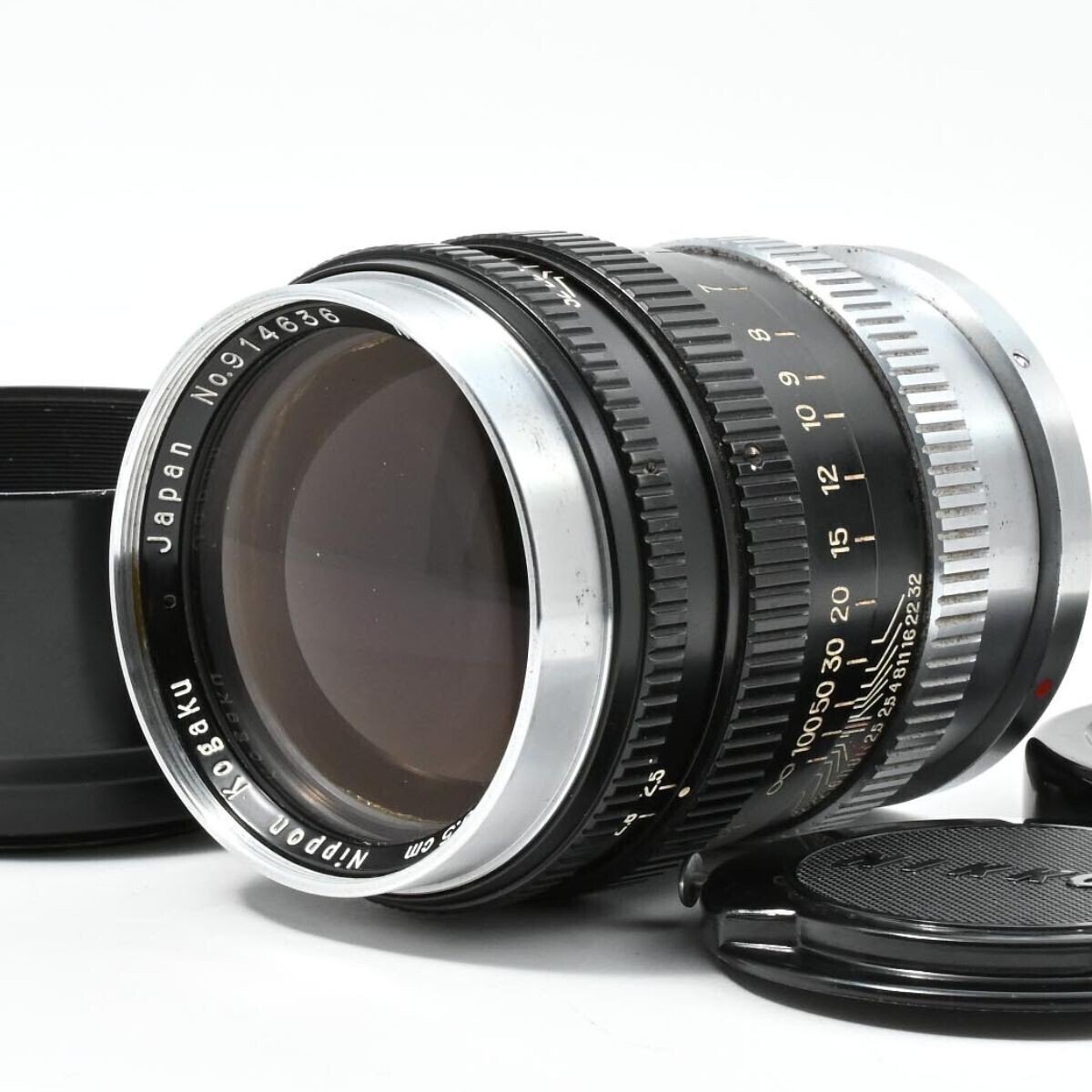 Nikon - 【中古】(ニコン) Nikon Nikkor-P 10.5/2.5(S) 中古】(ニコン) Nikon ニッコールP (S) 10.5㎝/2.5 ブラック