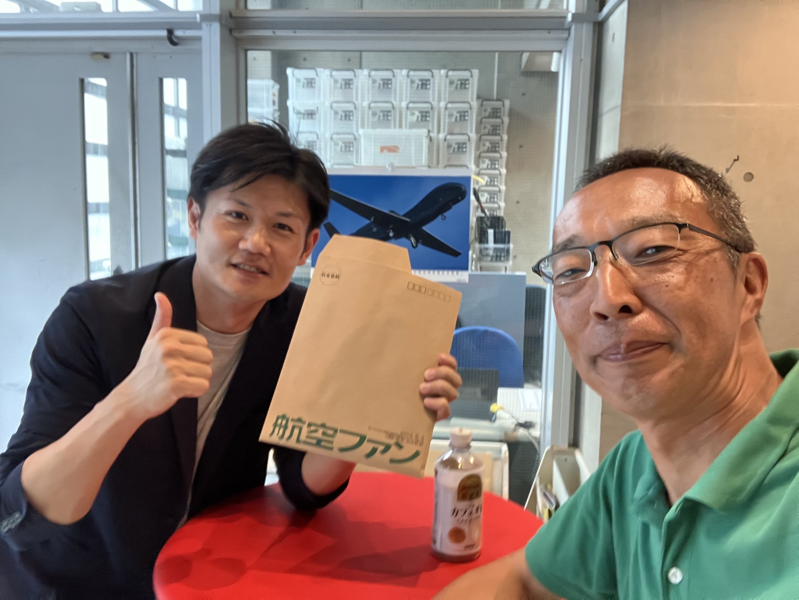 前川 前川“Hachi”氏来社｜航空ファン編集部