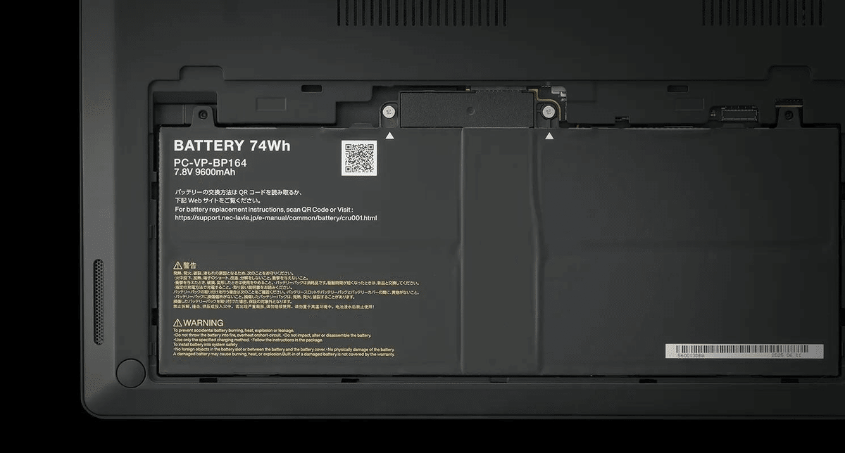 2022年製 NEC オフイス バッテリー可 タッチパネル バッテリー切れの