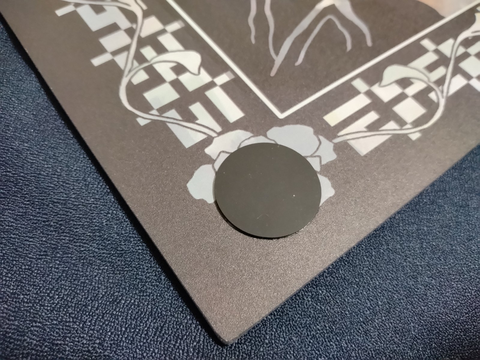 Gamesense Sonar Minhwa ガラスマウスパッド Gamesense(ゲームセンス) Sonar Minhwa of Pearl Collectors