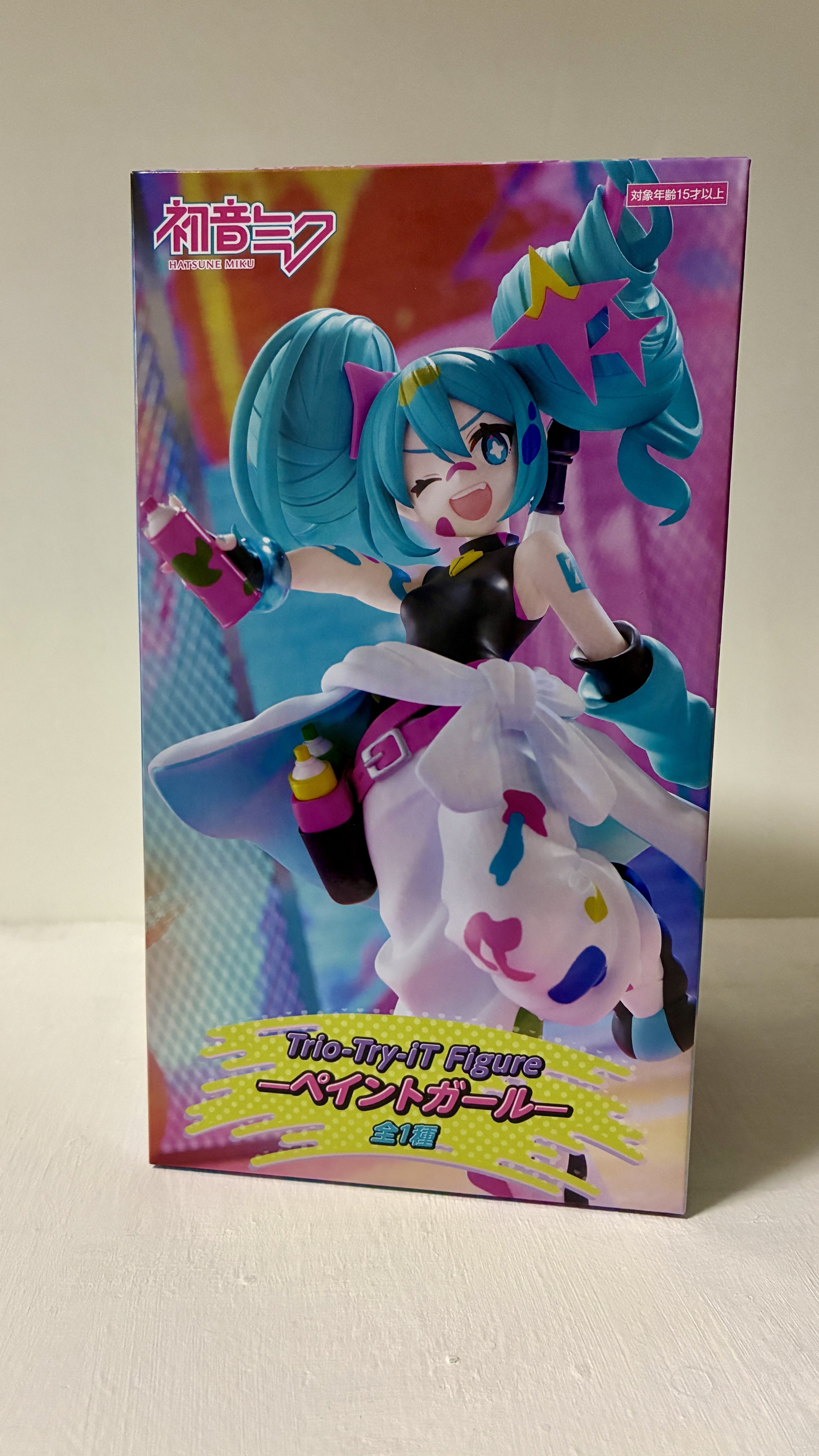 Trio-Try-iT Figure ペイントガール】 初音ミク 獲ってきた
