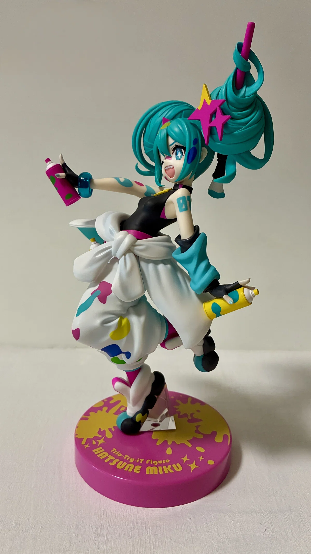 Trio-Try-iT Figure ペイントガール】 初音ミク 獲ってきた 【クレーン 