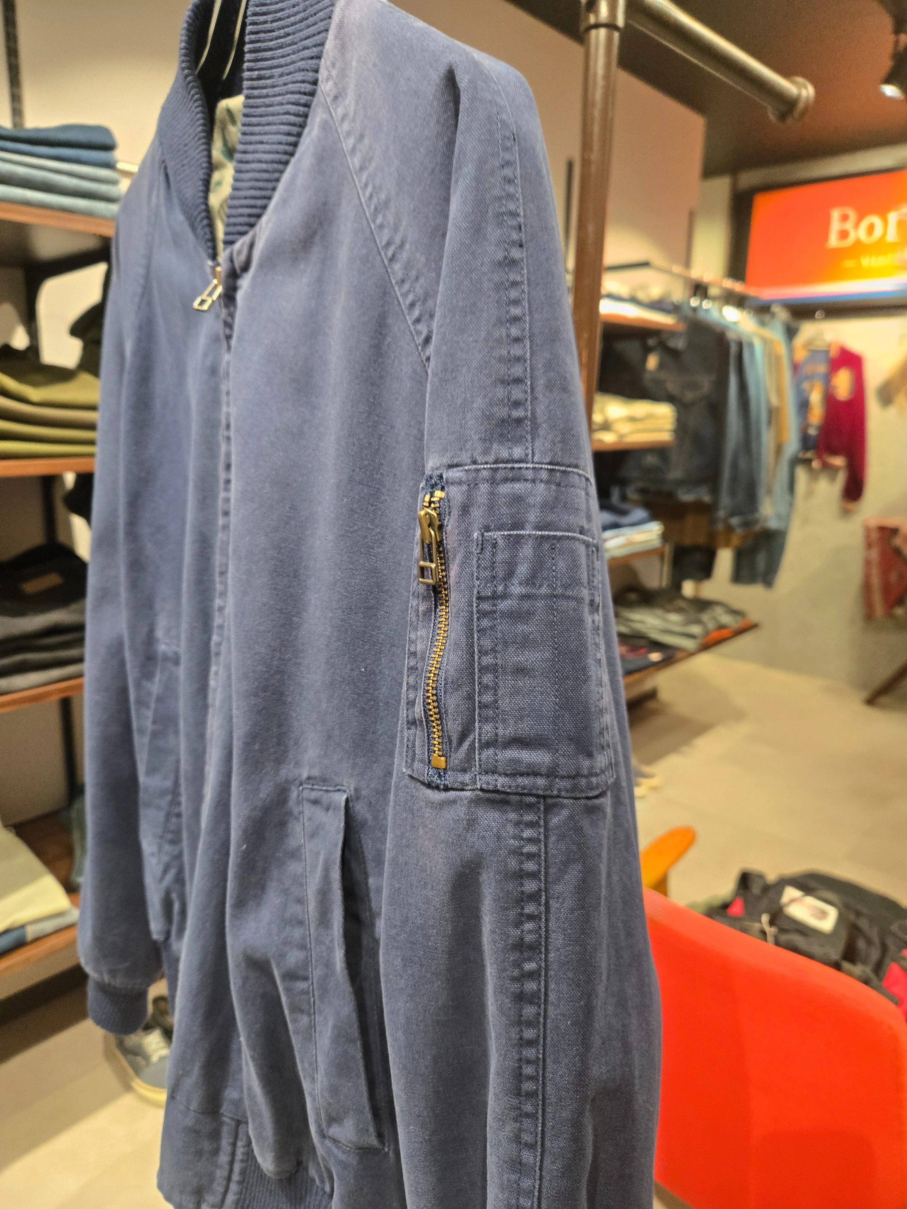 私的名作 Eddie Bauer MA-1 Type Jacket ｜小倉 古着屋 Border Line
