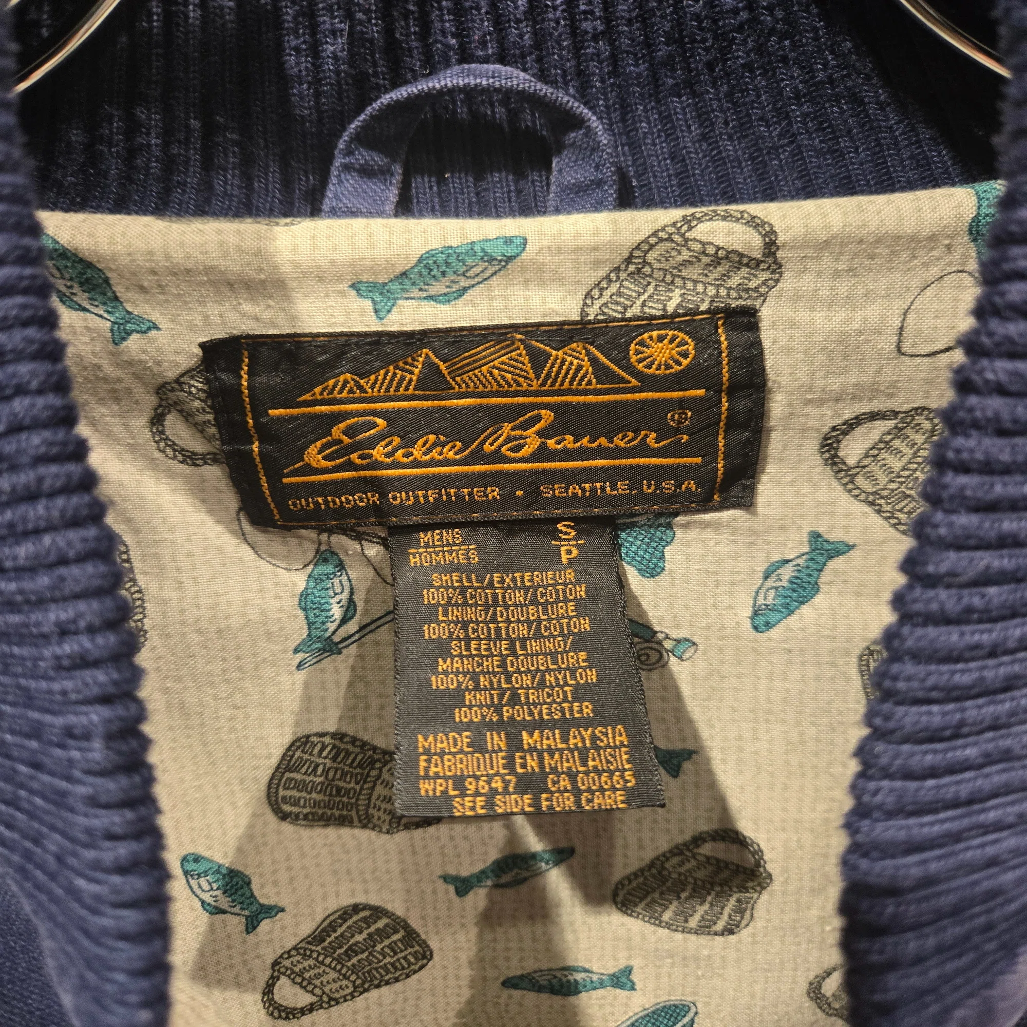 私的名作 Eddie Bauer MA-1 Type Jacket ｜小倉 古着屋 Border Line
