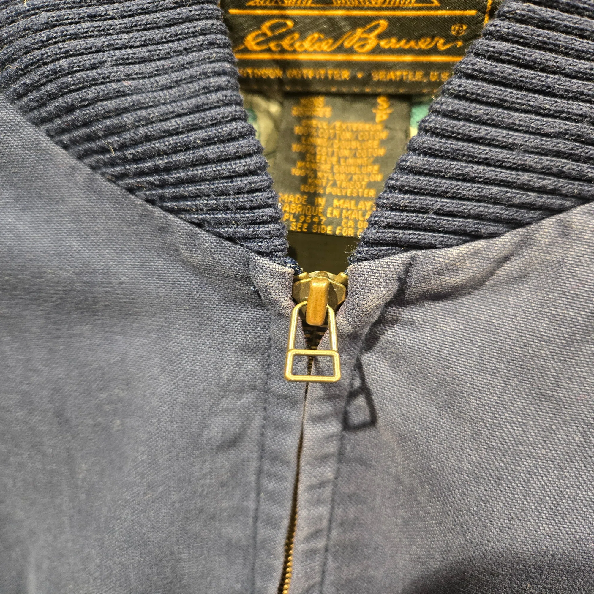 私的名作 Eddie Bauer MA-1 Type Jacket ｜小倉 古着屋 Border Line