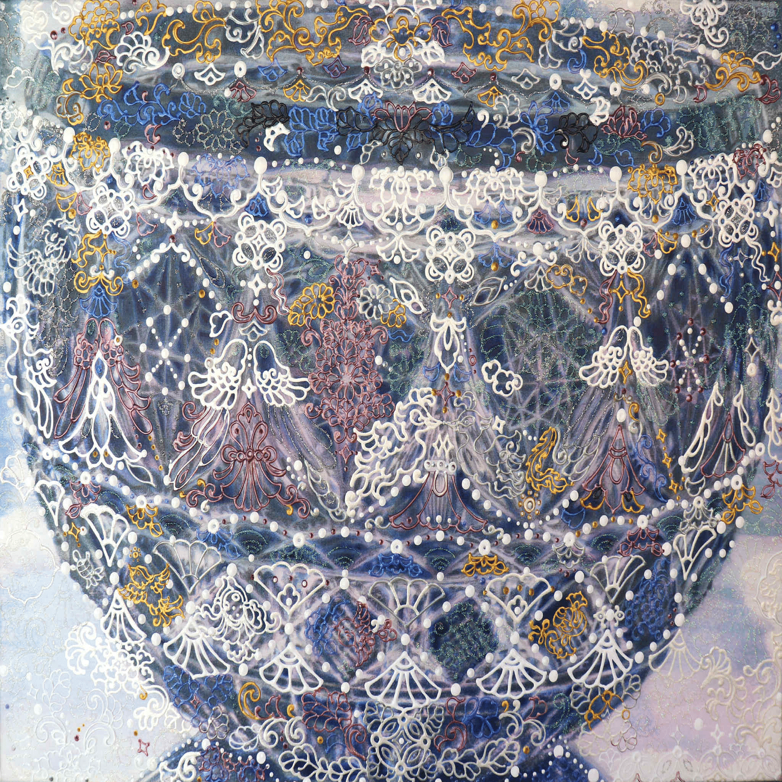 シマカミリッカ個展『絵付けを纏う』 / 作家インタビュー｜白白庵