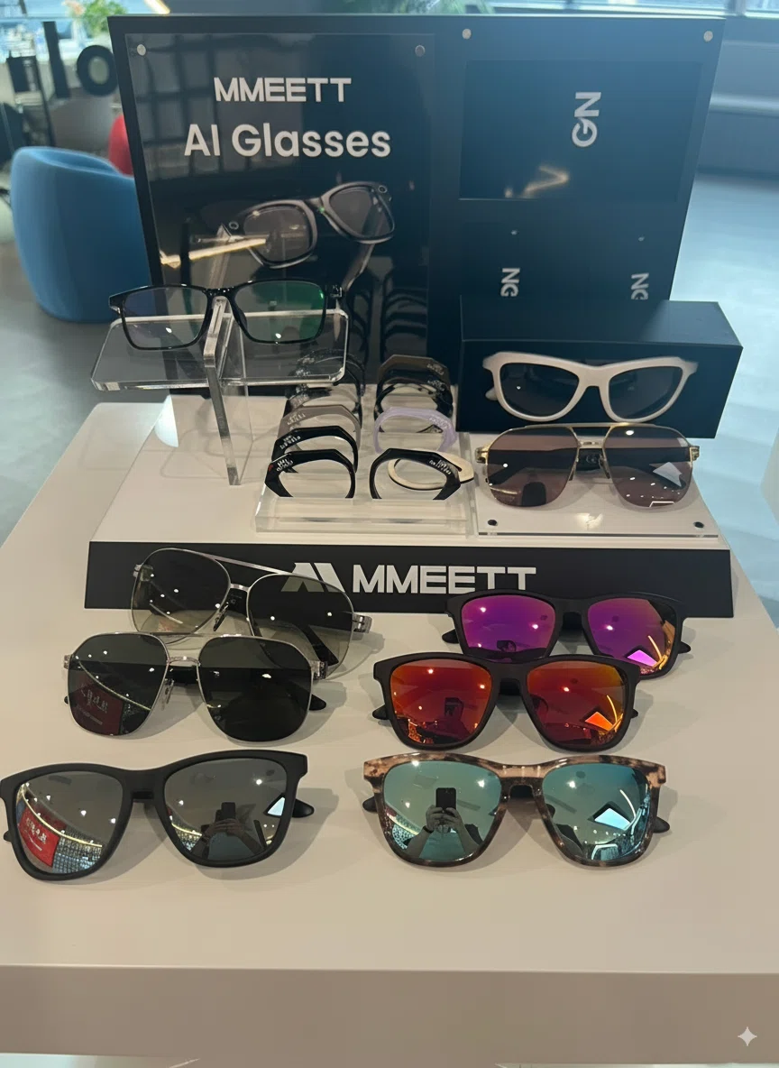 AI×ハードウェアの新星「MMEETT」登場！AI議事録・AIメガネ・AI
