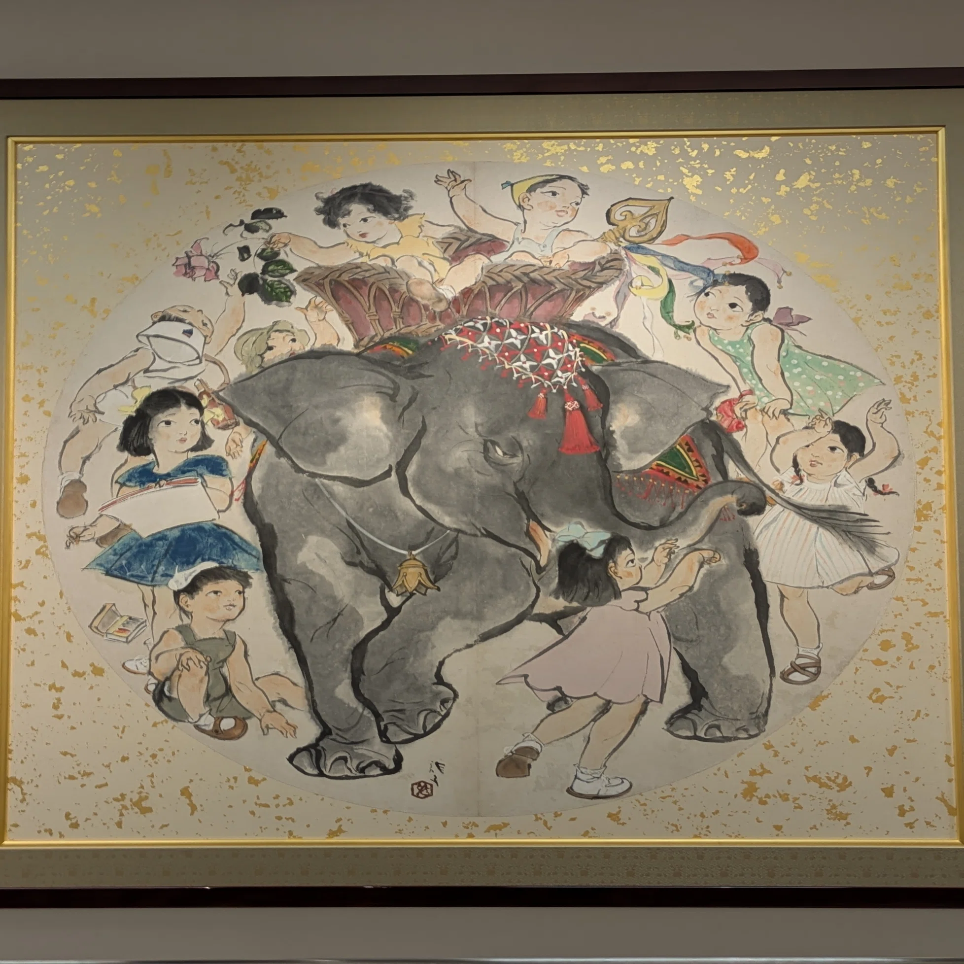藤井達吉現代美術館『川端龍子』展。対話型鑑賞。｜レオナール・フグ田?