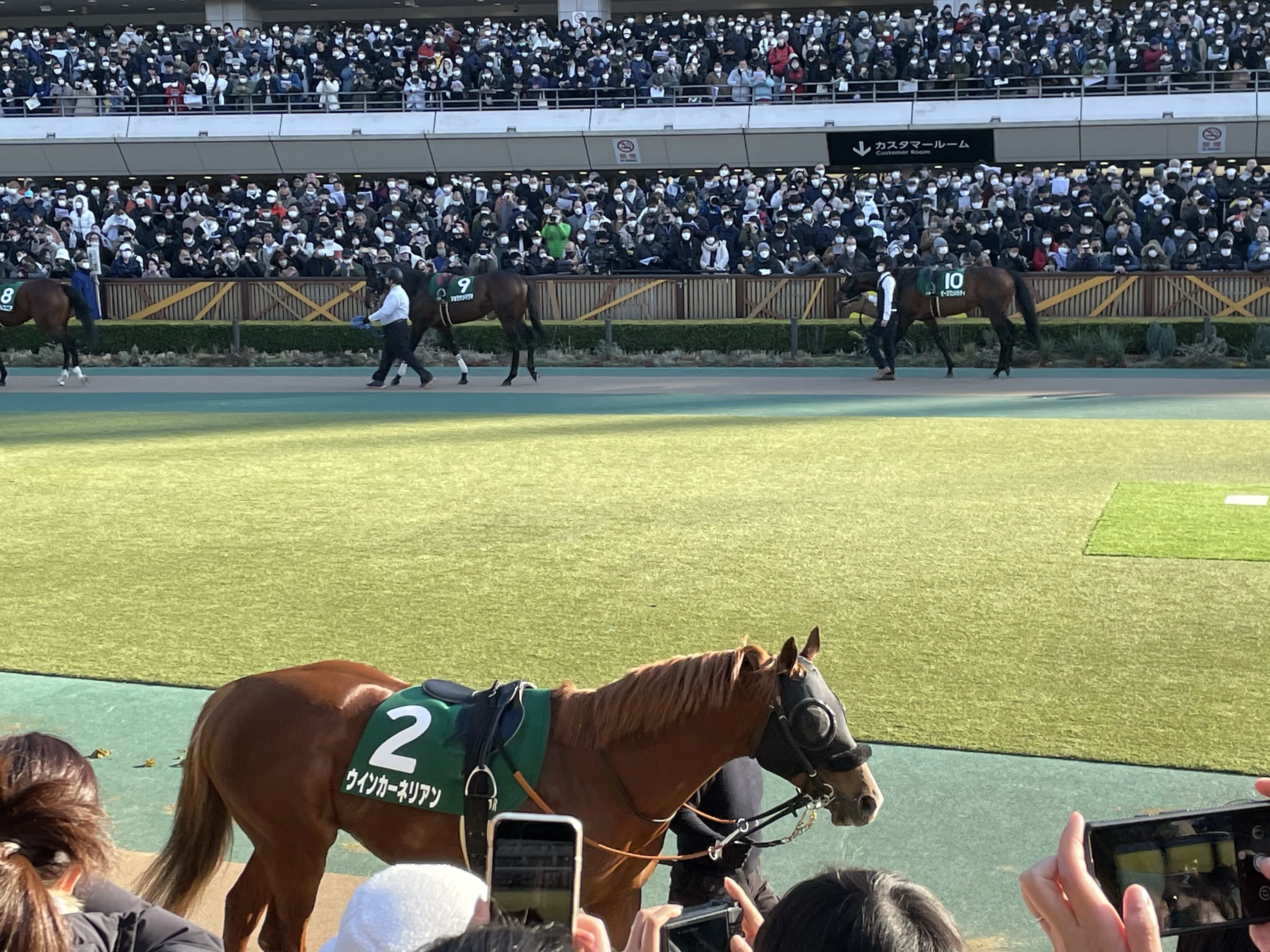 ウインカーネリアン スプリンターズステークス 現地的中単勝馬券 Yahoo 