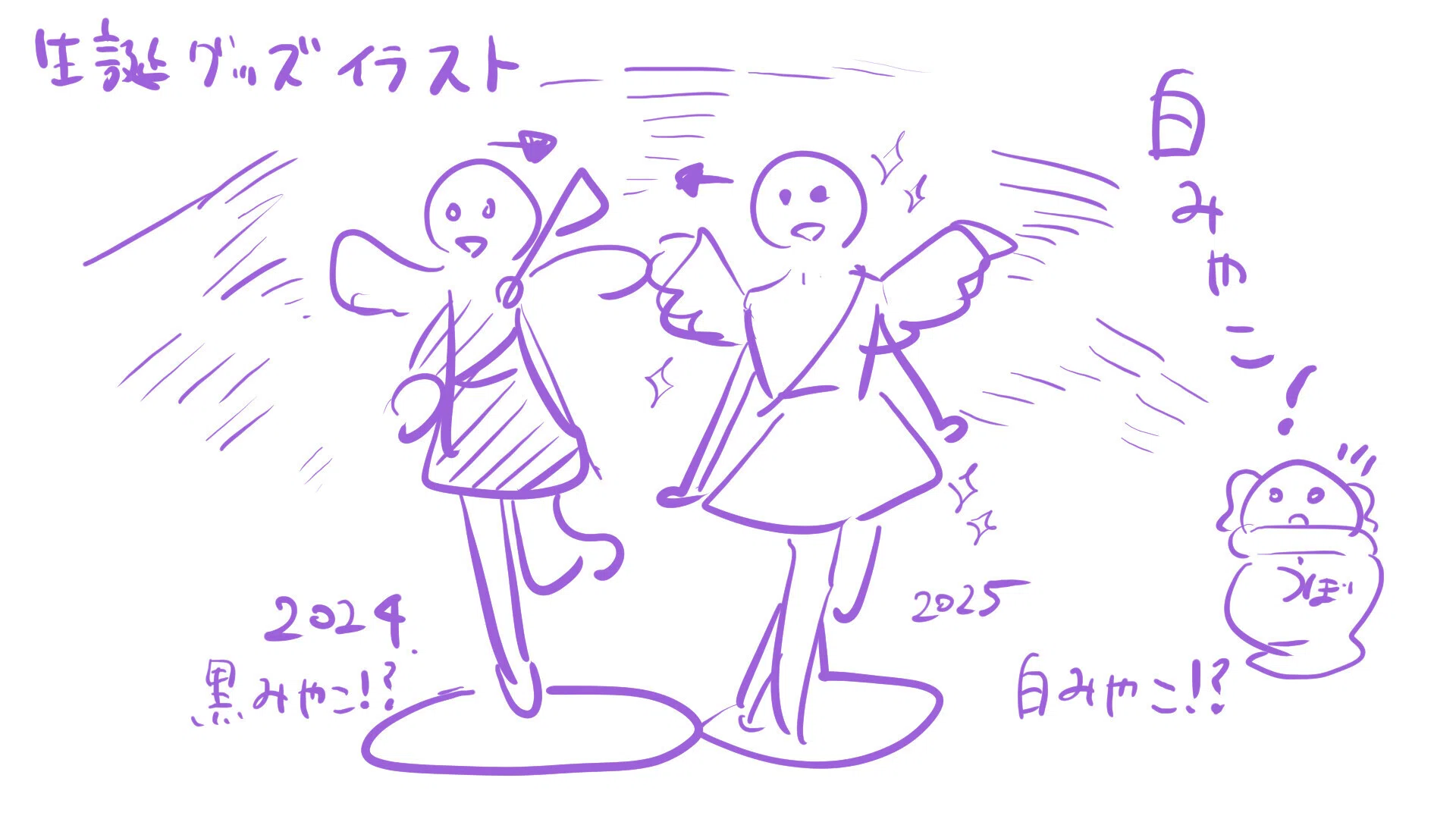 イラストメイキング】己の生誕グッズイラストを描いちゃおう❣藤都子