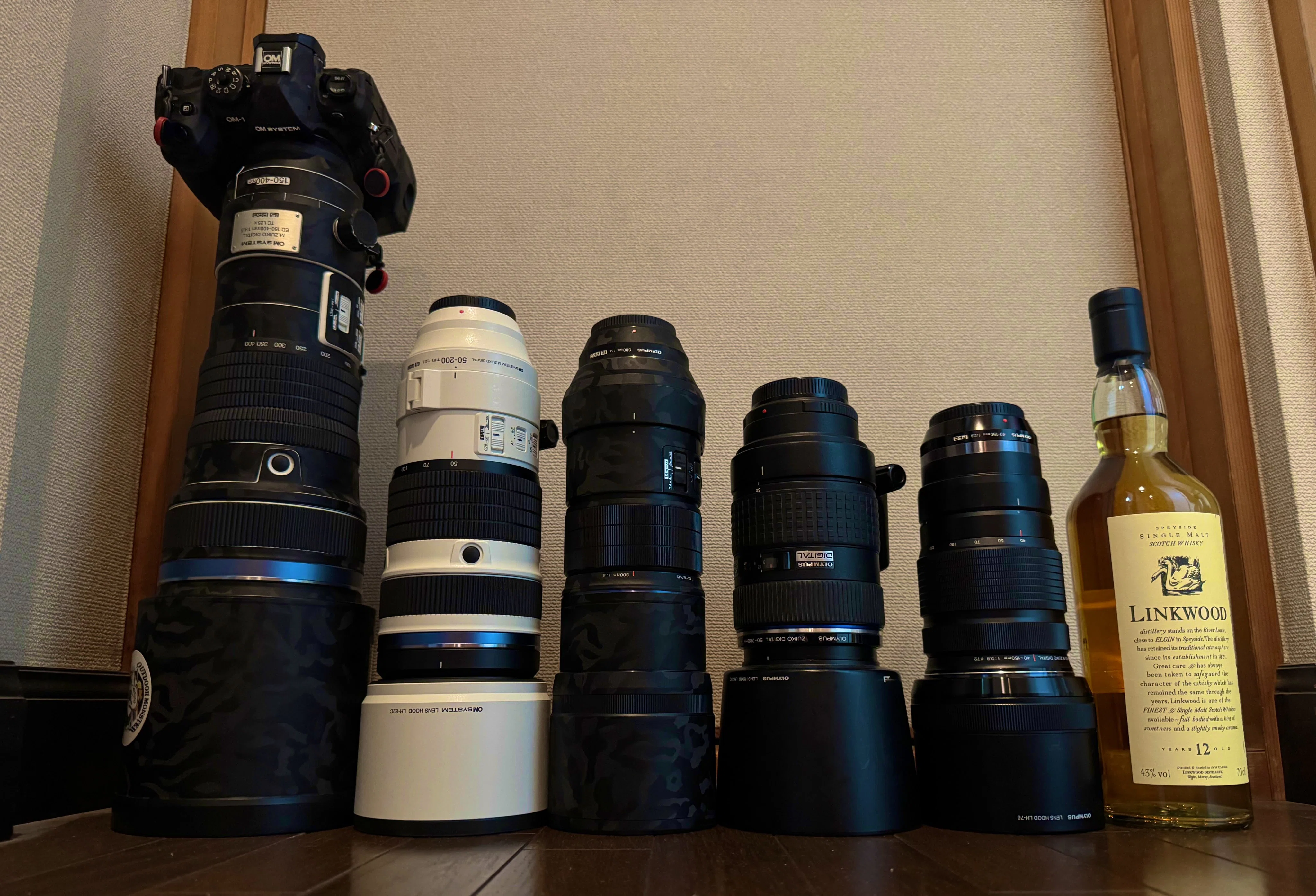 一回使用のみ‼️ omsystem 50-200 pro フィルター付き 格安 セール 一回使用のみ‼️ omsystem 50-200 pro フィルター付き