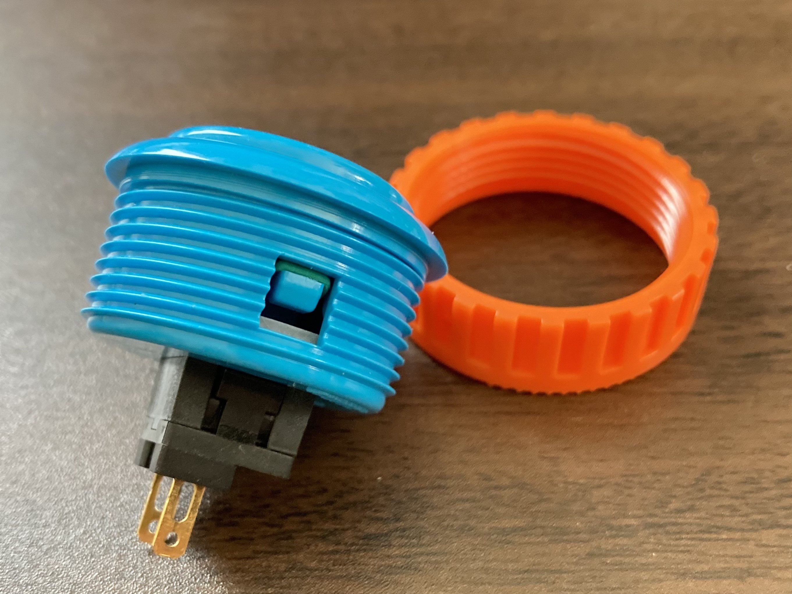 jumphack05 三和ボタンショートストローク化 三和電子OBSF Seriesをショートストローク化する、三和マッハ