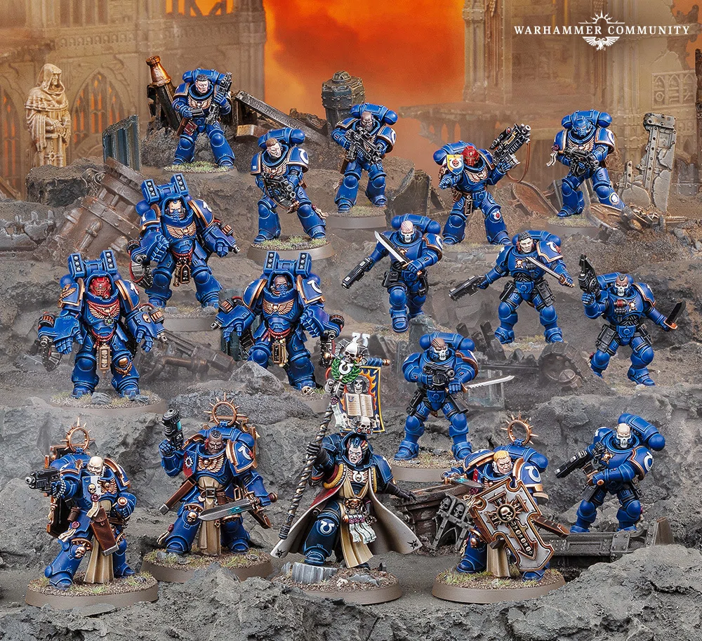 限定箱!]ウルトラマリーンコンパトが来るぞ！！[WH40k]｜JhonnyD