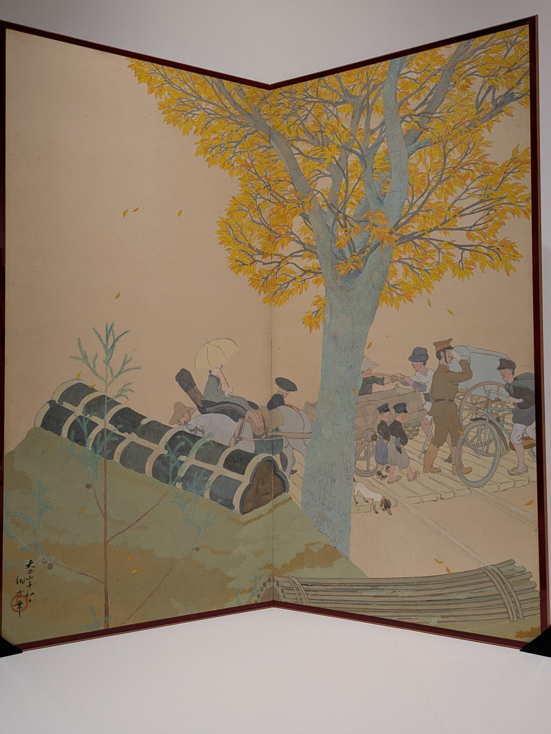 藤井達吉現代美術館『川端龍子』展。（上）｜レオナール・フグ田🐚