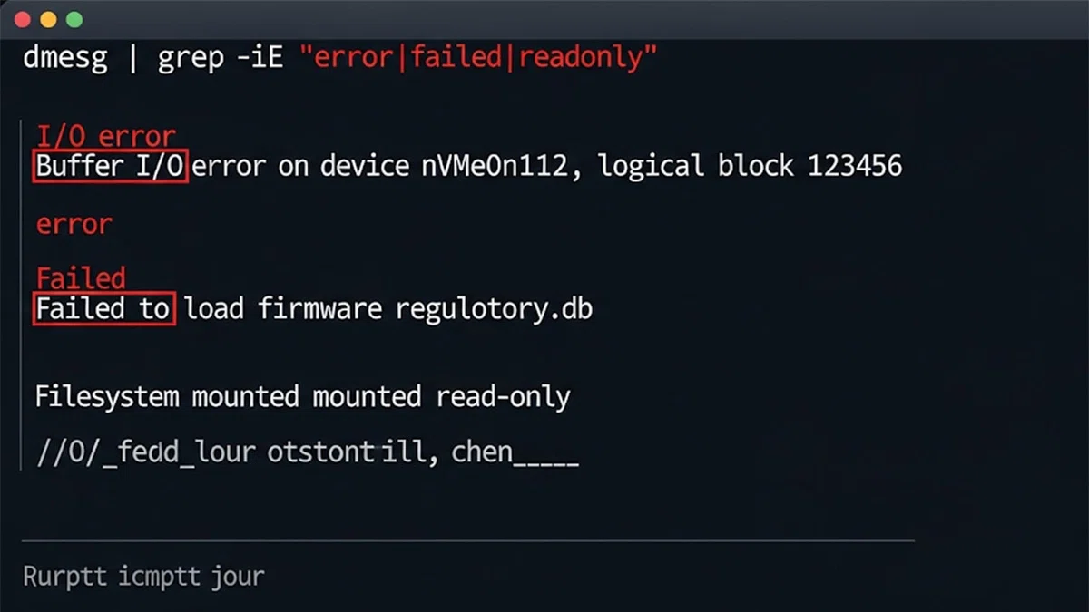 Suddenly Read-only in Linux? Safe Recovery and Prevention Measures｜中古 ...