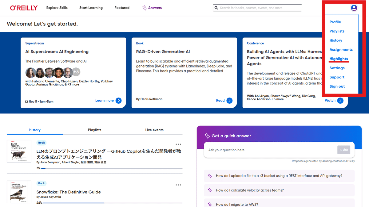O'Reilly Learning Platformで技術書を読む ― 効率的な学習のすすめ｜O'Reilly Learning Platform