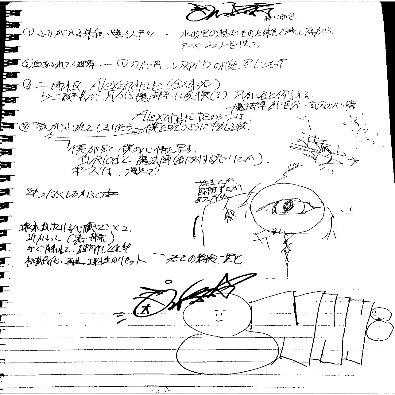 歌詞カードなし NOT SYNONYMS / Taisei Yamasaki 歌詞カード 絵(たなかまさき