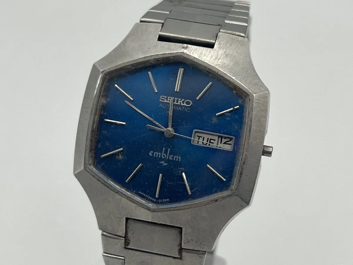 No.338 | Seiko | 2409-3030 | あちこちヤバい状態な時計｜とある猫好き