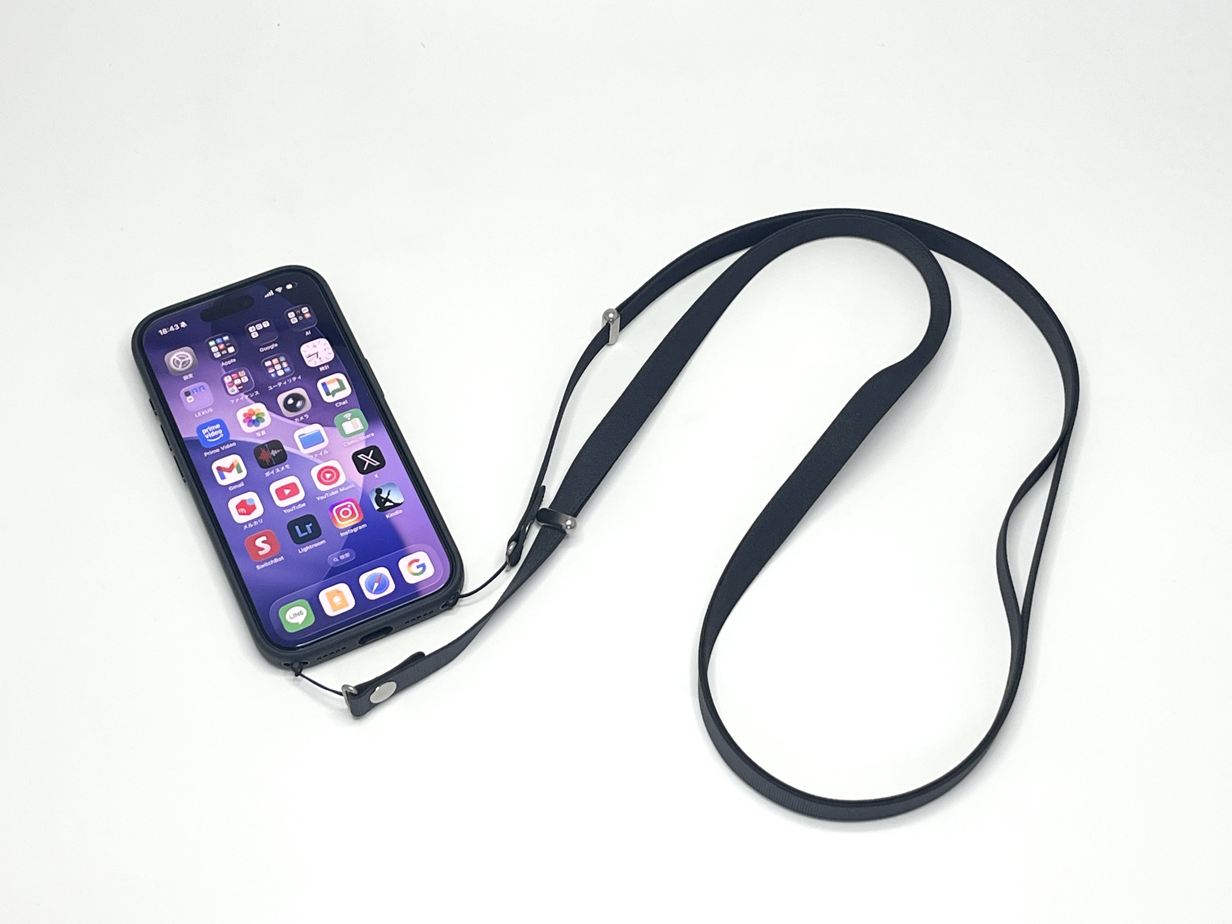 iPhone 17 シリコンケース クロスボディストラップ iPhone 17 シリコンケース クロスボディストラップ クロスボディ