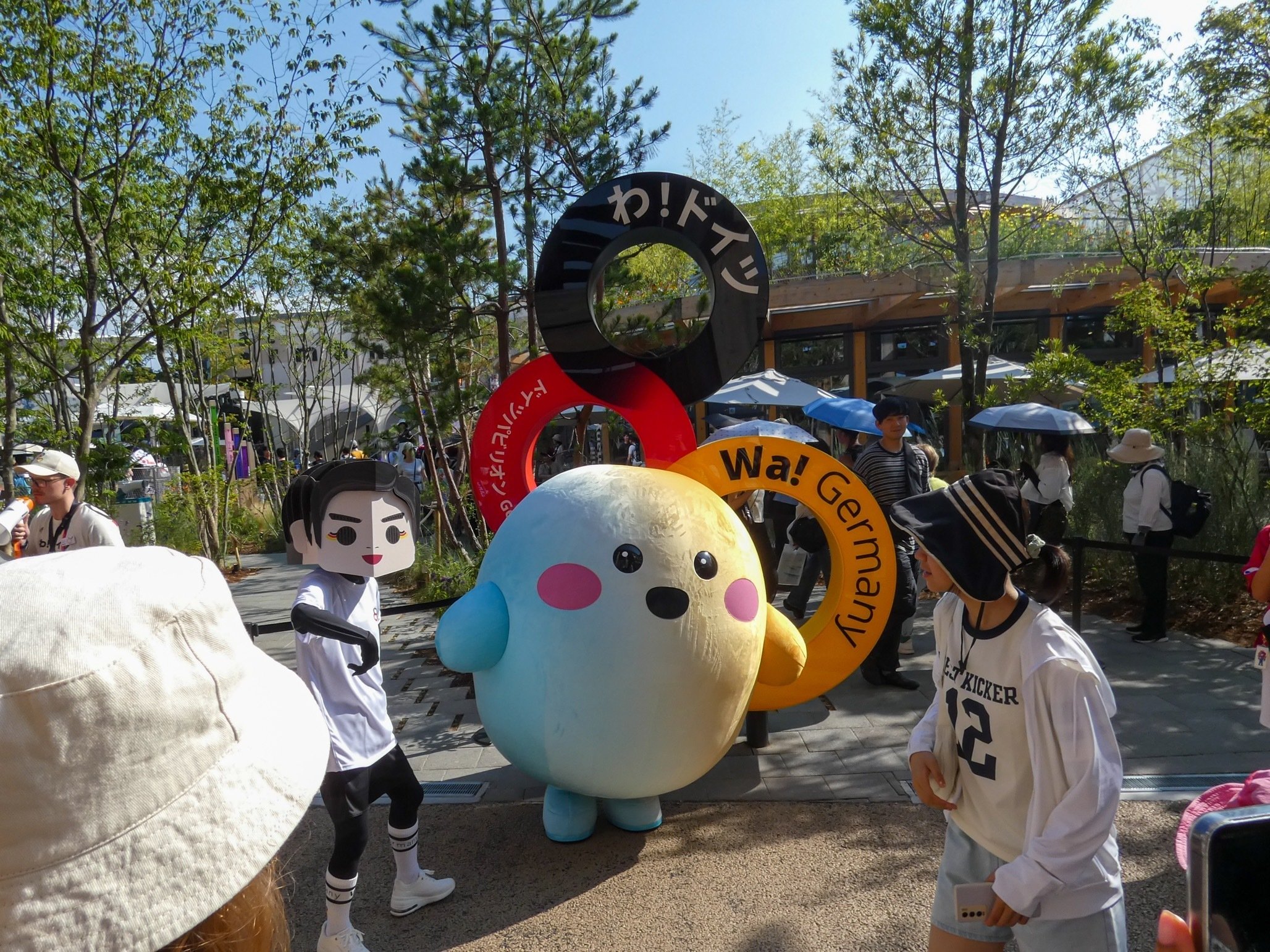 大阪万博 わ！ドイツ館 WA! Germany 限定リュックサック ブラック 大阪万博 わ！ドイツ館 WA! Germany 限定リュックサック