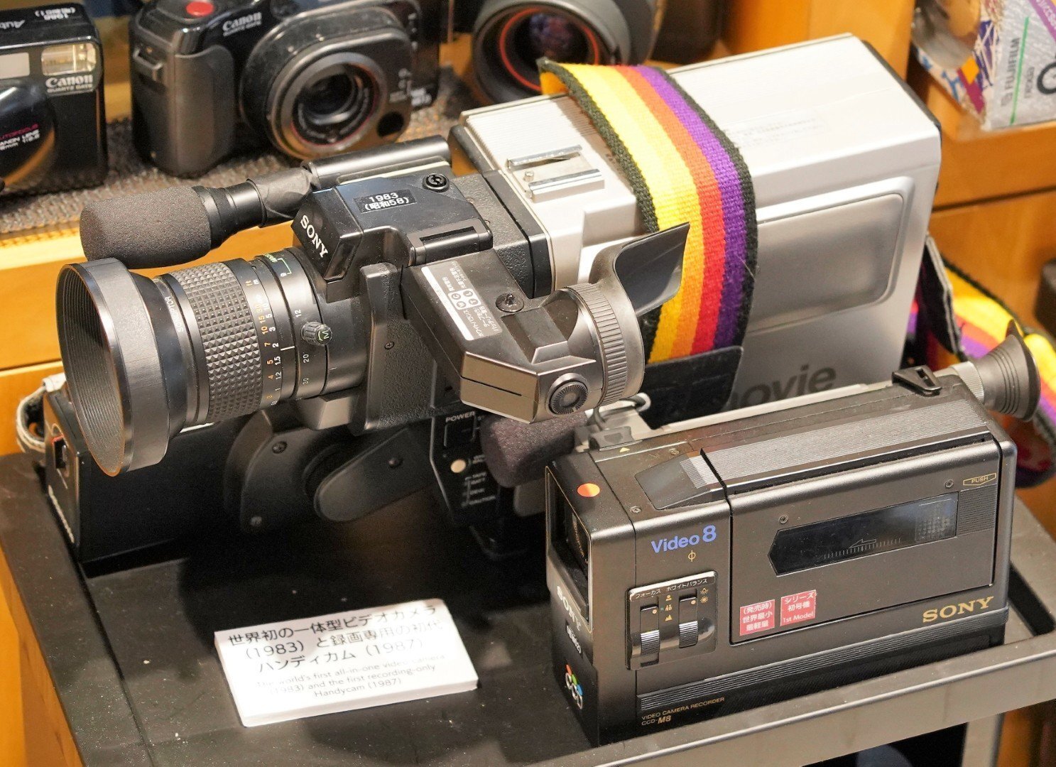 絶滅メディア博物館の収蔵品の旅(6) - ビデオカメラたち｜kzn