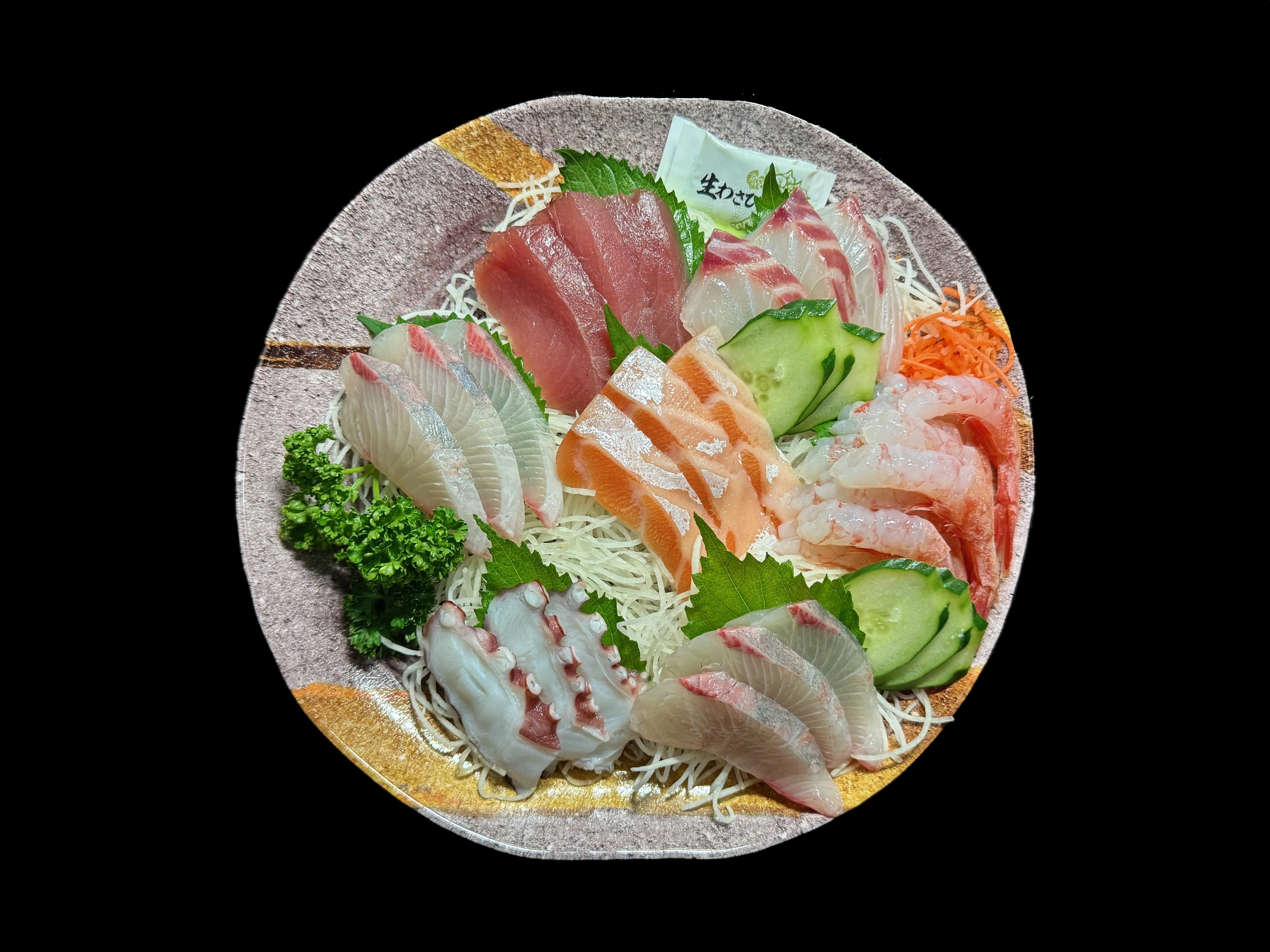 ザ・夜食 大変お得な「刺身7点盛」｜西田親生