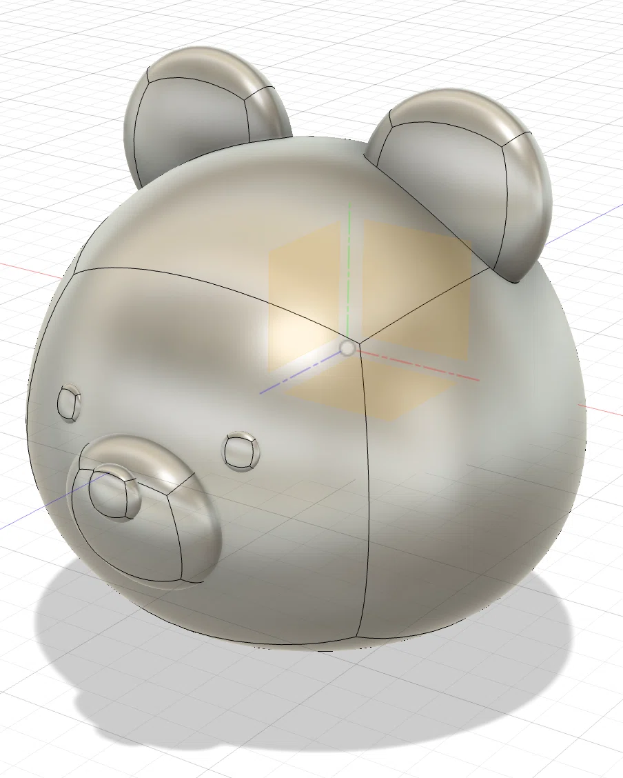 Fusionで初めて作ってみたデータ