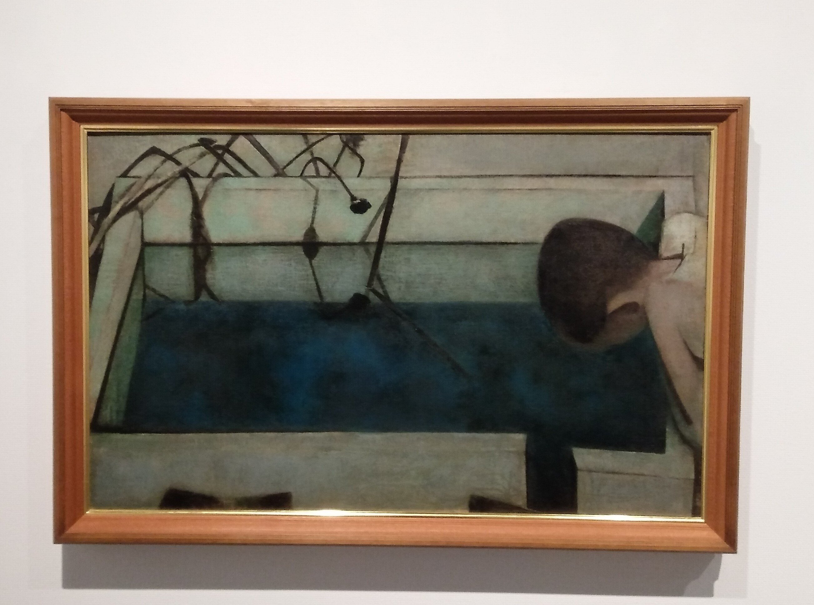 香月　泰男、糸巻・眼鏡、希少な額装用画集より、美品、新品額装付 香月 泰男、糸巻・眼鏡、希少な額装用画集より、美品、新品額装付