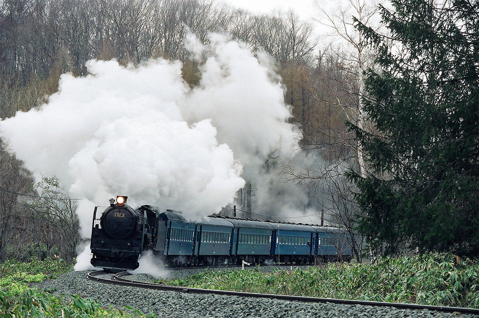 v104, 函館本線：C62ニセコ （1991年前編）｜ひろやん