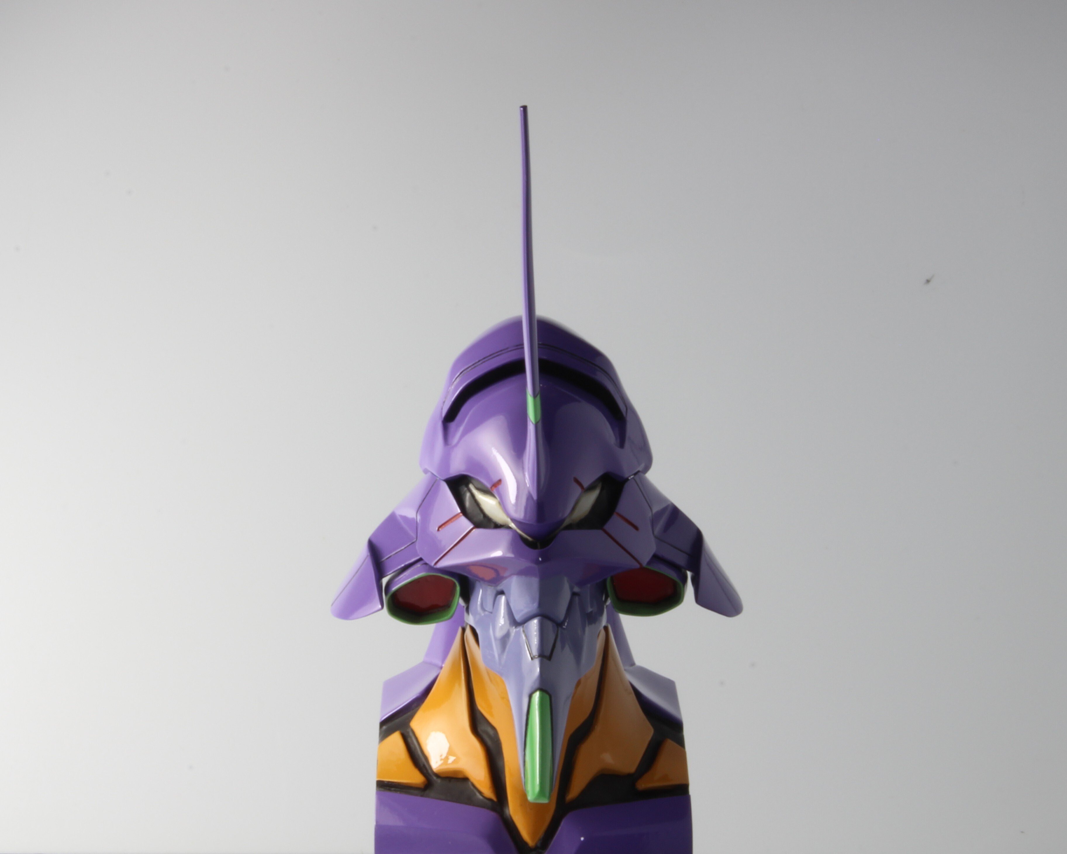 公式作画参考用模型エヴァンゲリオン初号機頭部モデル（アーティストフィニッシュ） 公式作画参考用模型 エヴァンゲリオン初号機 頭部モデル｜アシム