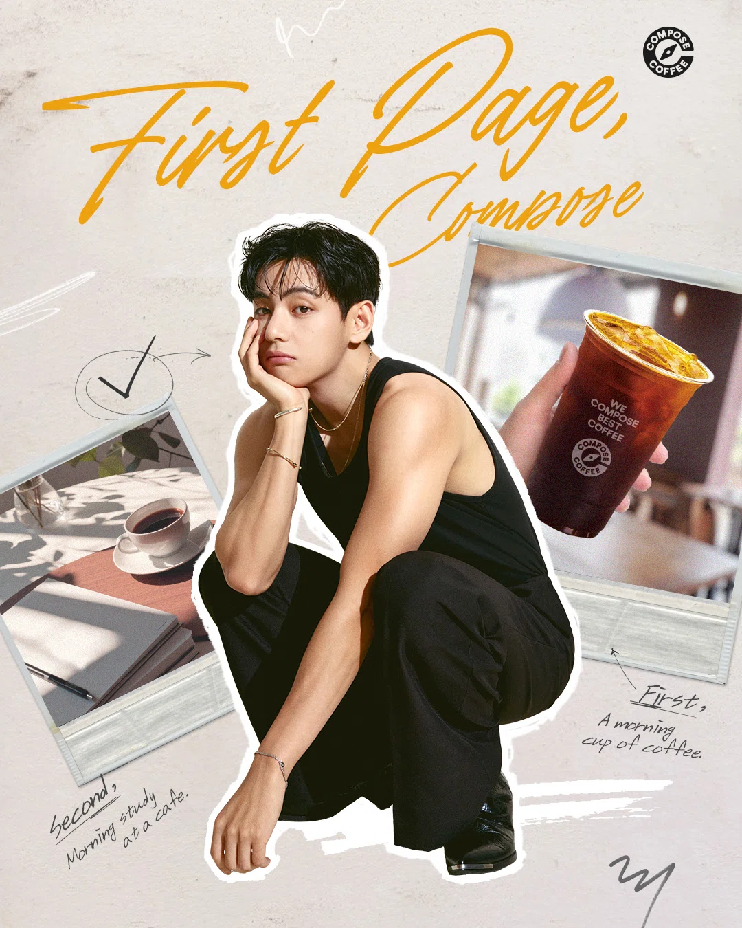 【非売品】COMPOSE COFFEE プロモーションポスター V2025[COMPOSE COFFEE]｜beforesunrise59