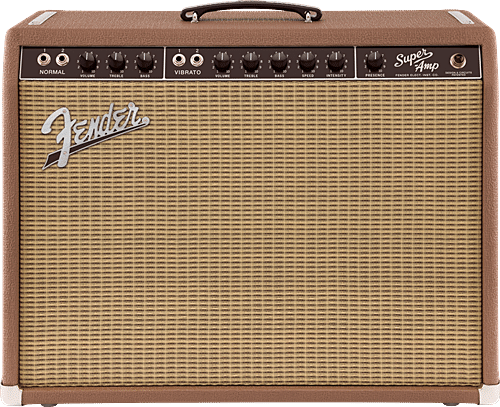 真空管アンプ ブラウン フェンダーからブラウンフェイス期のアンプ「62 Super Amp」が