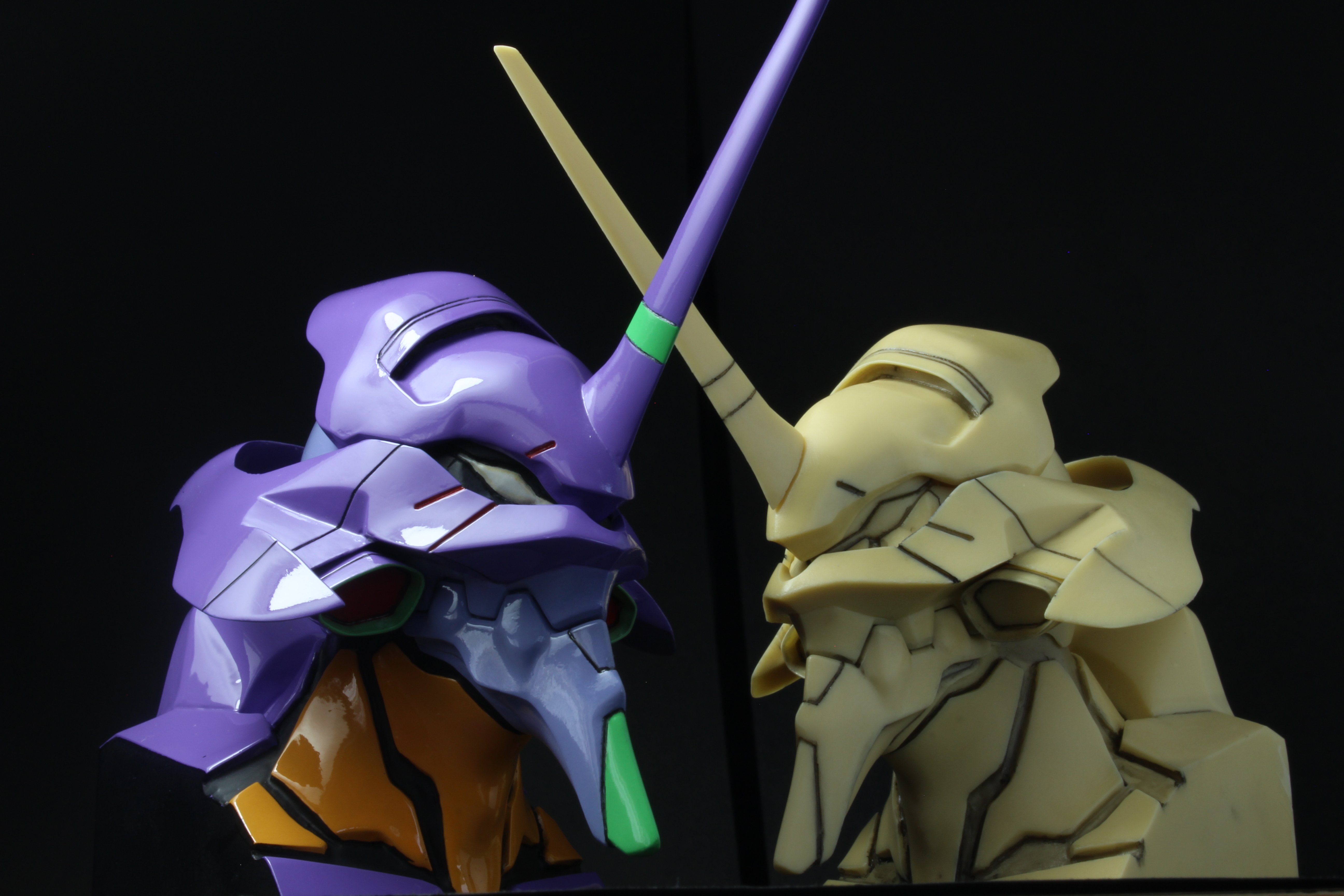 公式作画参考用模型 エヴァンゲリオン初号機 頭部モデル｜アシム