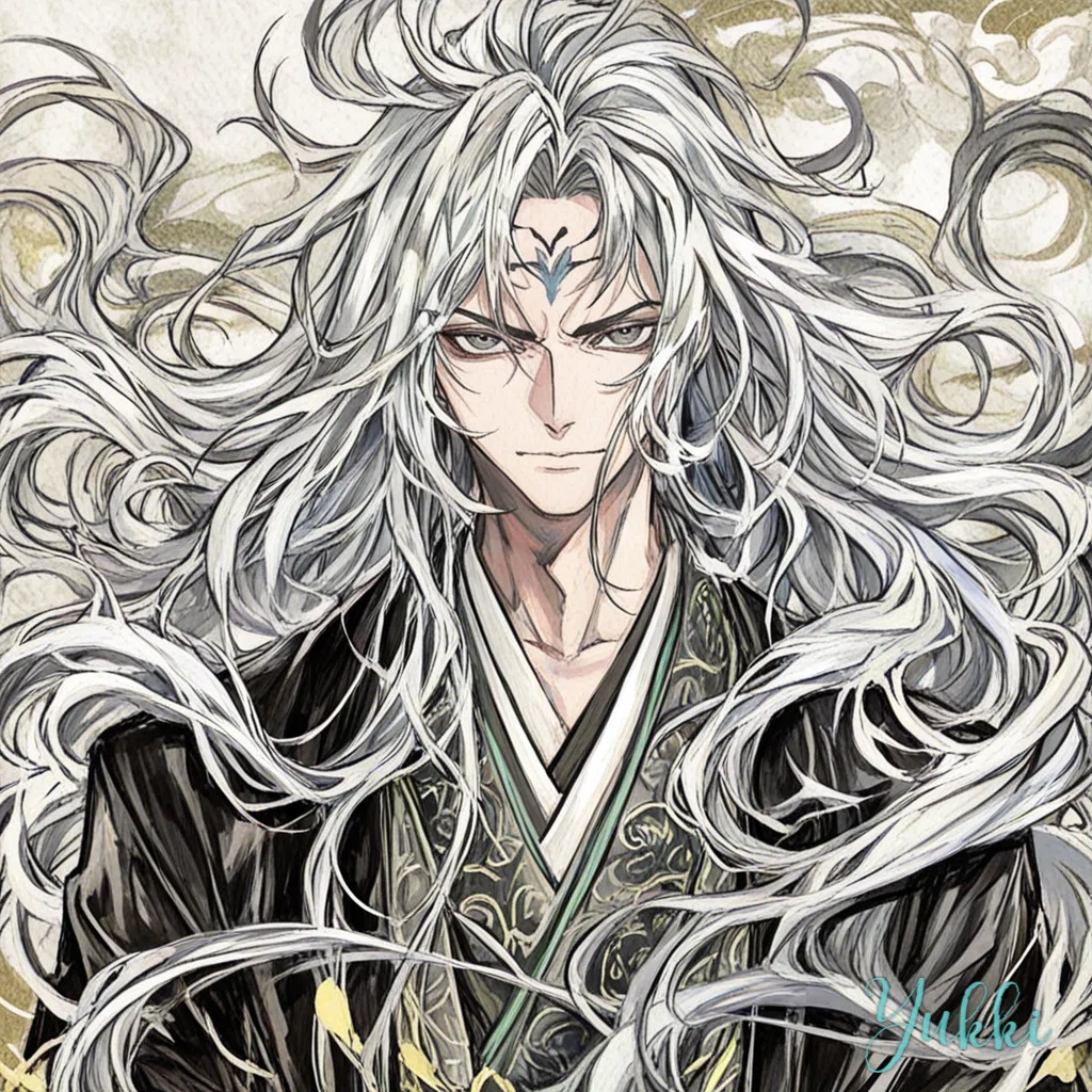 山神様 AIで日本の神様を描く②│〜大山津見🗻〜│【PixAI】｜ゆっきー