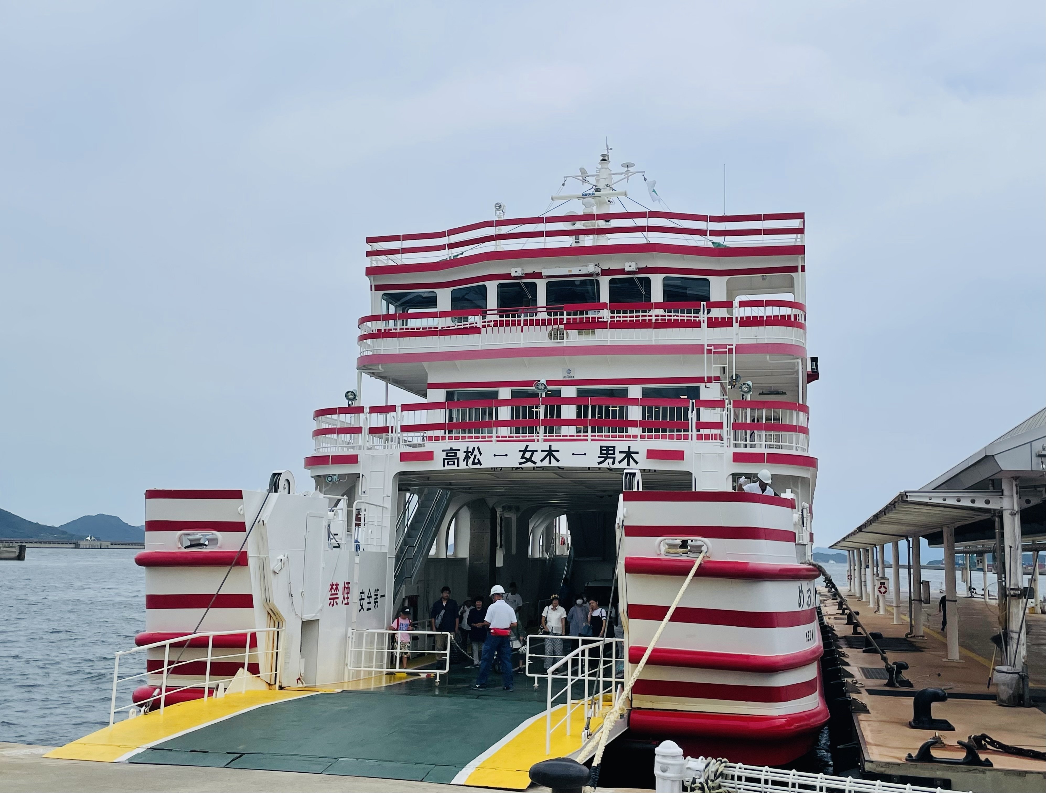 Summer Pockets聖地巡礼の旅 1日目(9/20)：男木島｜白沢亭