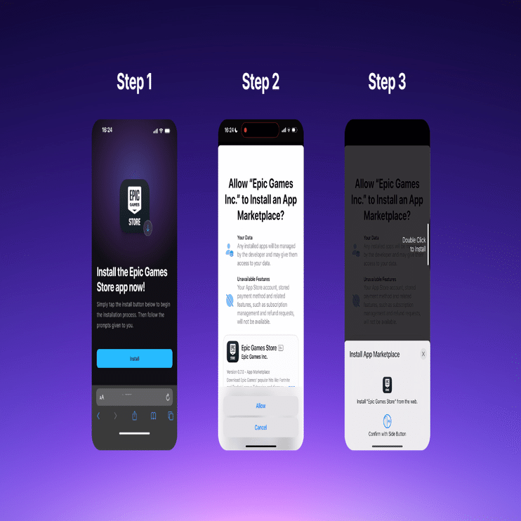 Epic vs Apple vs Google：アプリ市場の未来を揺るがす大激突｜SecondWave