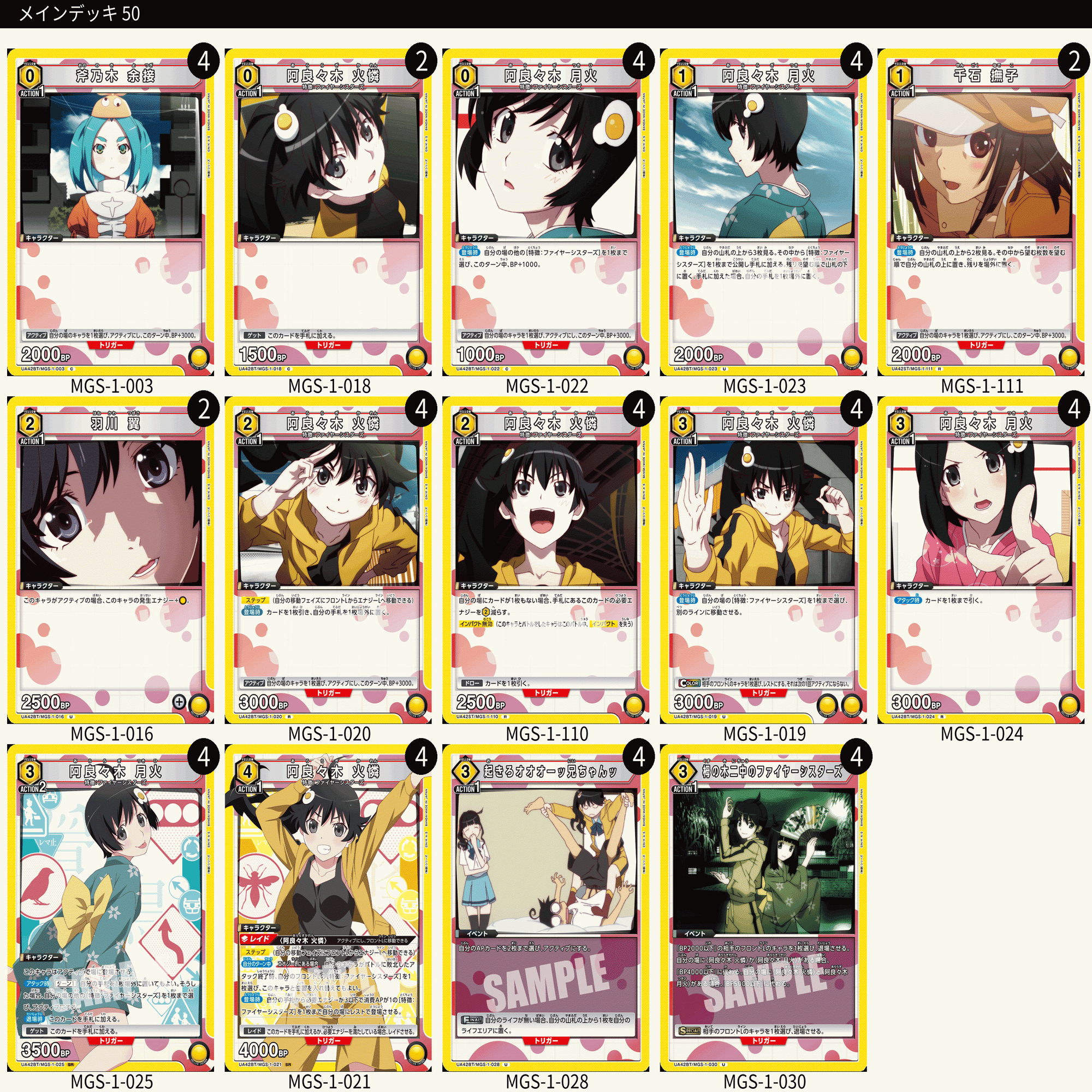 ユニアリ】正義執行！ファイヤーシスターズ！【ユニオンアリーナ