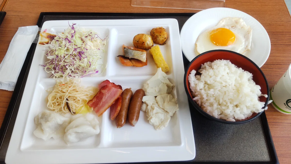ニュー阿寒ホテルの朝食ビュッフェの写真