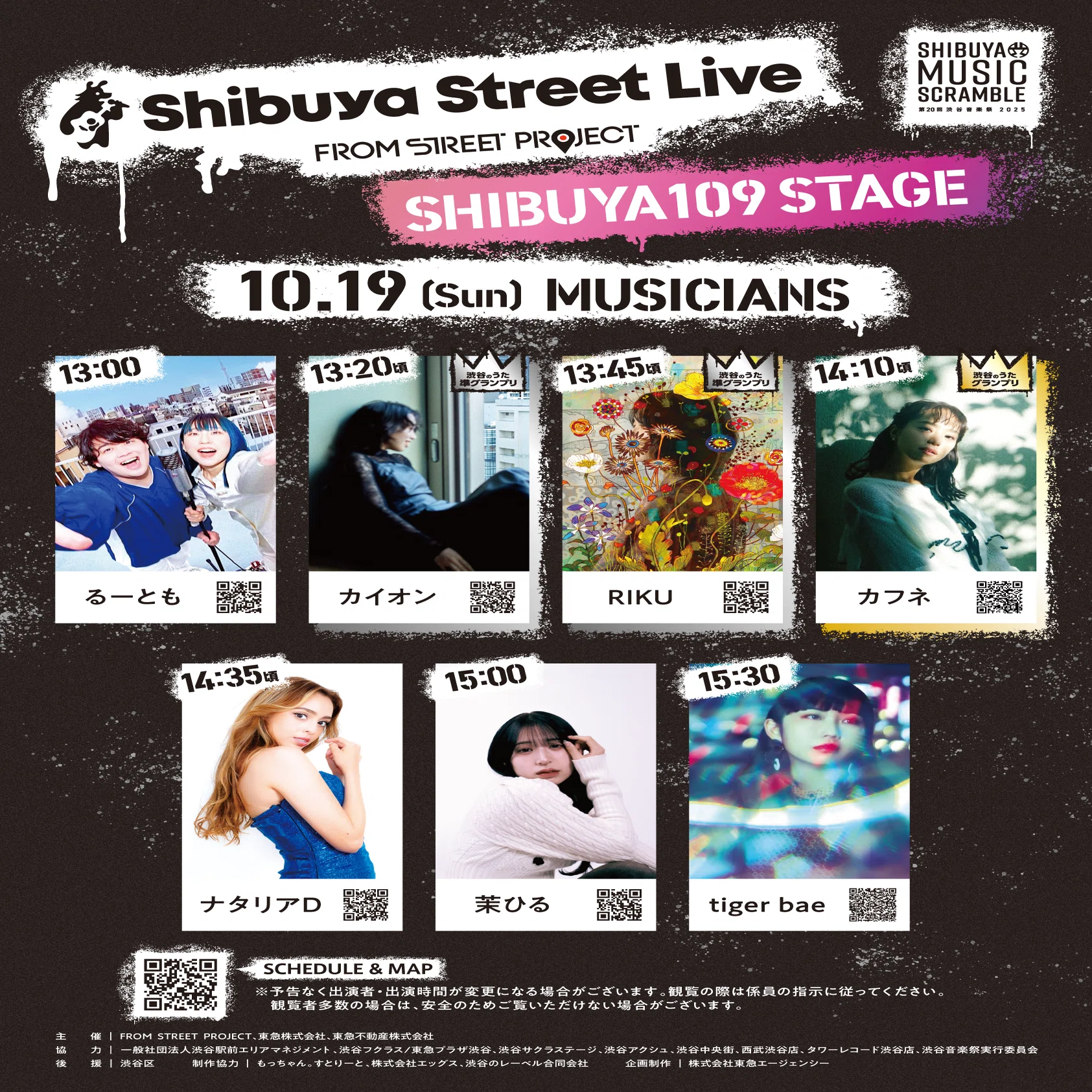 XYZP DVD 超絶マル秘ライブ映像 渋谷ジャック 歌い手 第20回渋谷音楽祭プラチナパートナー プログラム「Shibuya Street Live