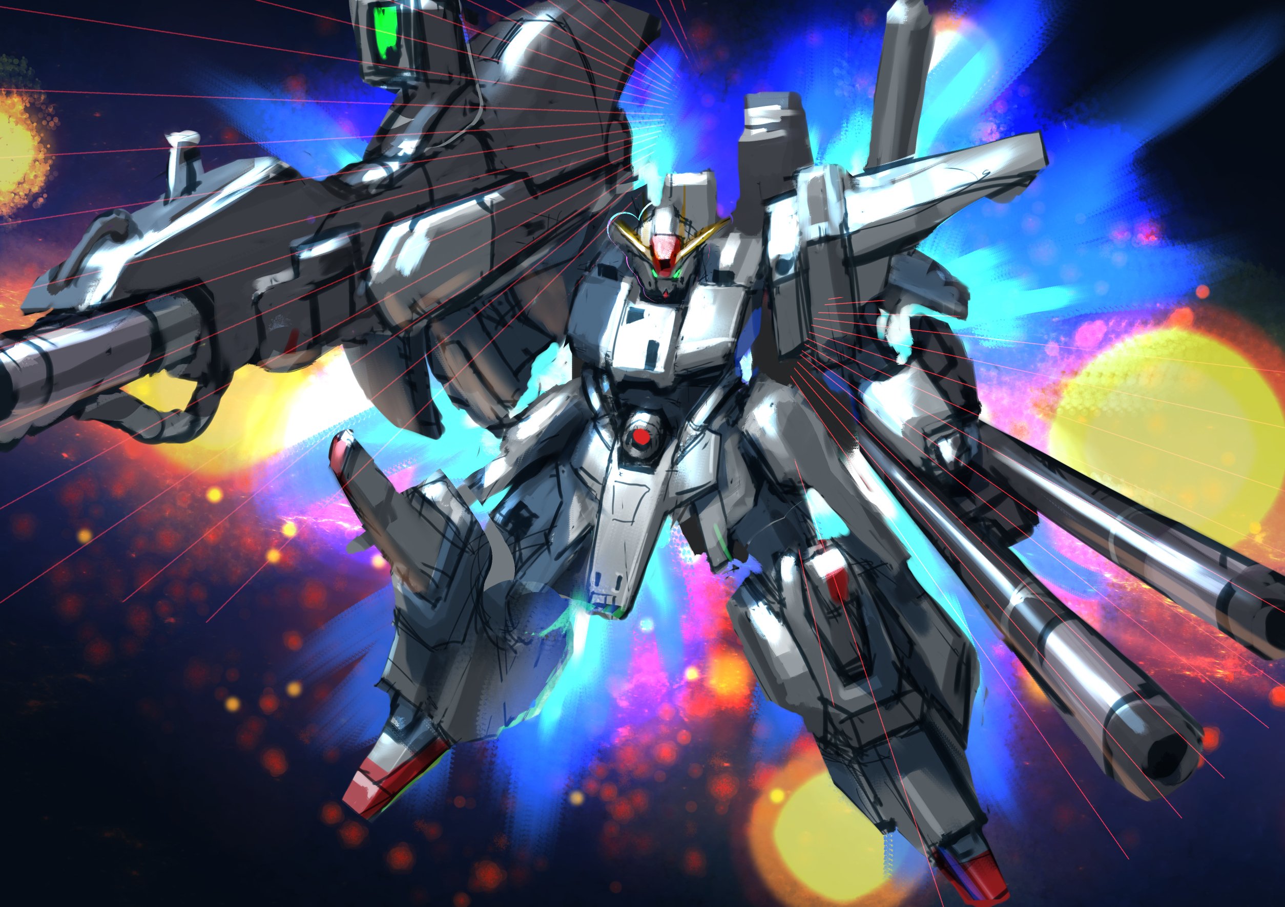 絵日記】ガンダムでメカ練習!【1日目｜マエコ