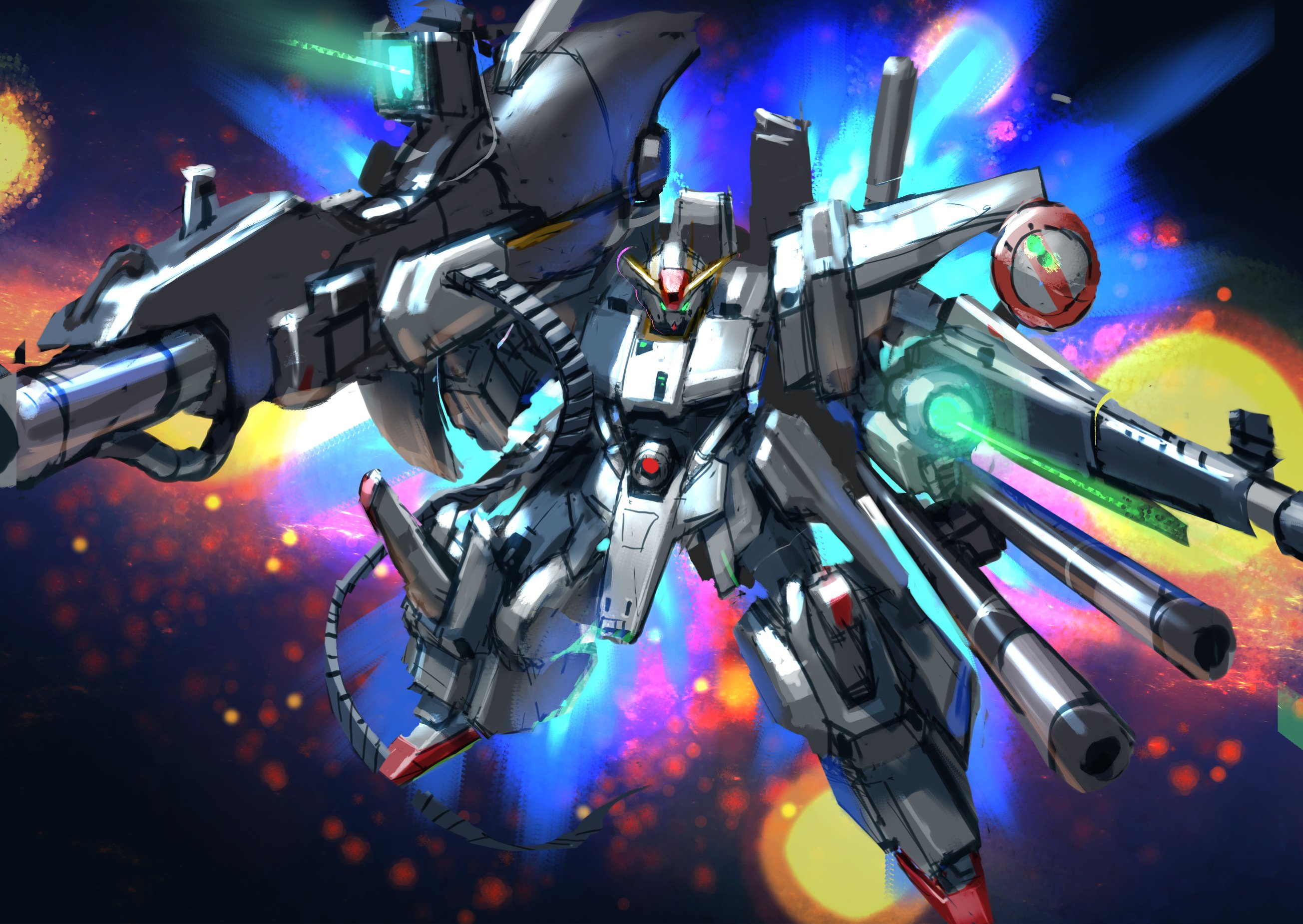 絵日記】ガンダムでメカ練習!【1日目｜マエコ