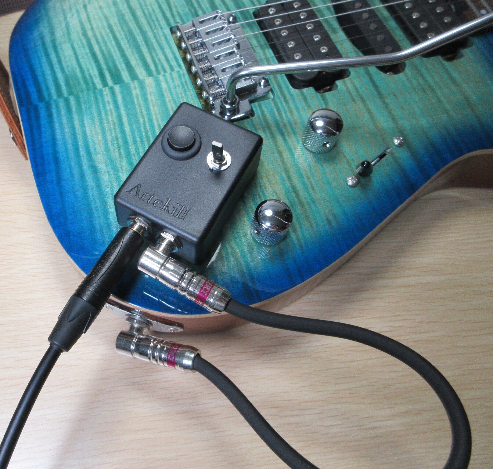 キルスイッチ装置リニューアルのお知らせ｜HF GUITAR EFFECT