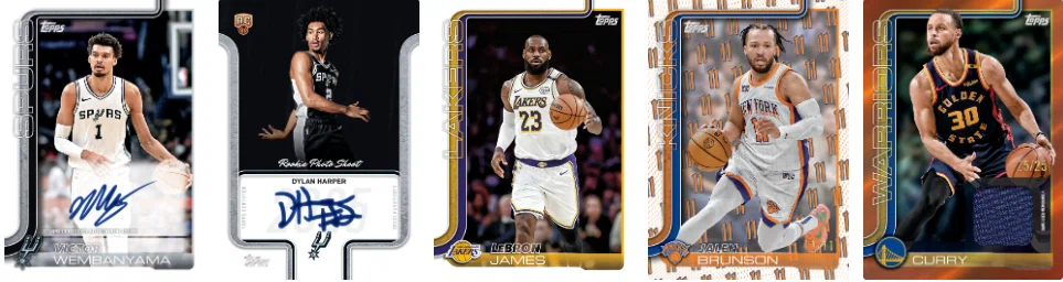 完全ガイド】2025-26 Topps NBAカードの買い方と注目ポイント～Victor