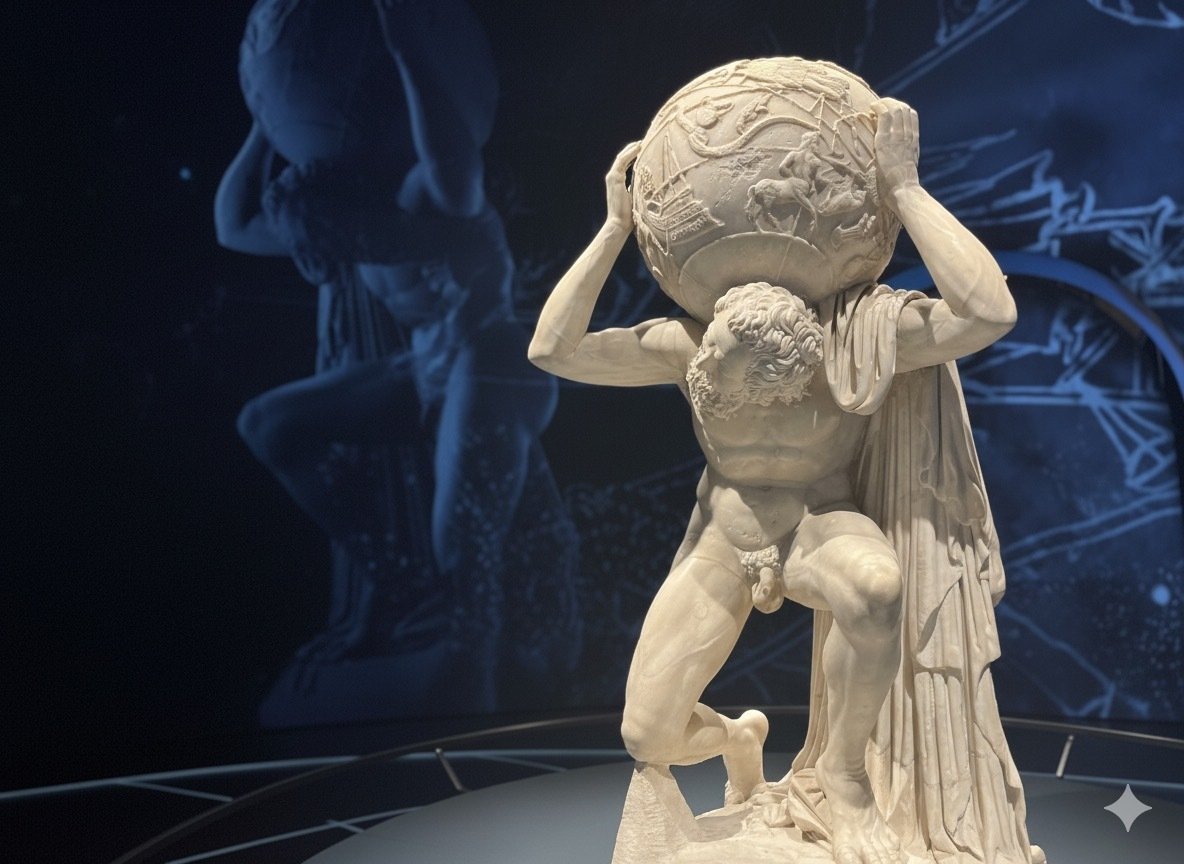 ファルネーゼのアトラス 高さ60cm Farnese Atlas ファルネーゼのアトラス 高さ60cm Farnese Atlas - メルカリ