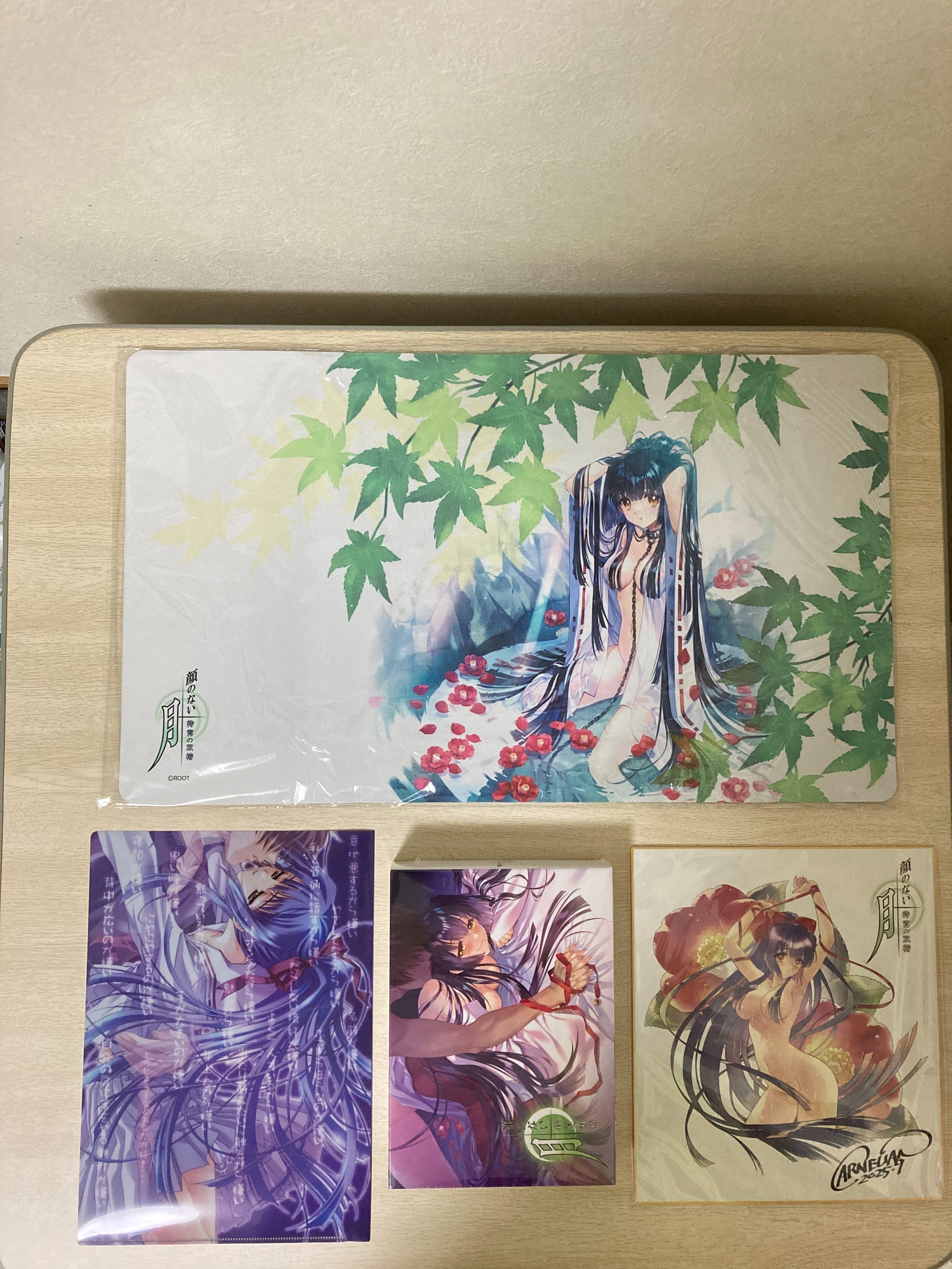 顔のない月 末宵の双椿届きました！｜燈火の都合 （エロゲー投稿垢）