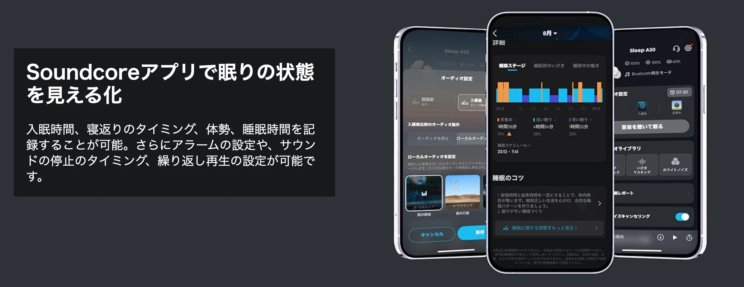レビュー】Anker Soundcore Sleep A30 徹底解説｜快眠をサポートする