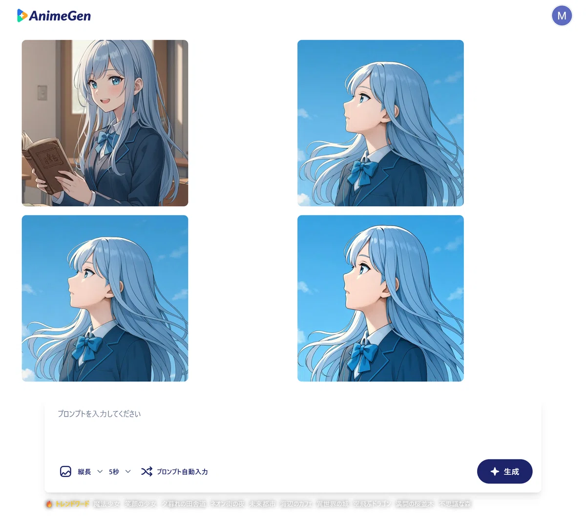AnimeGen使ってみたらすごかった【日本の国産AI生成動画】｜【Mioの存在論】小説からアニメ化目指してます！