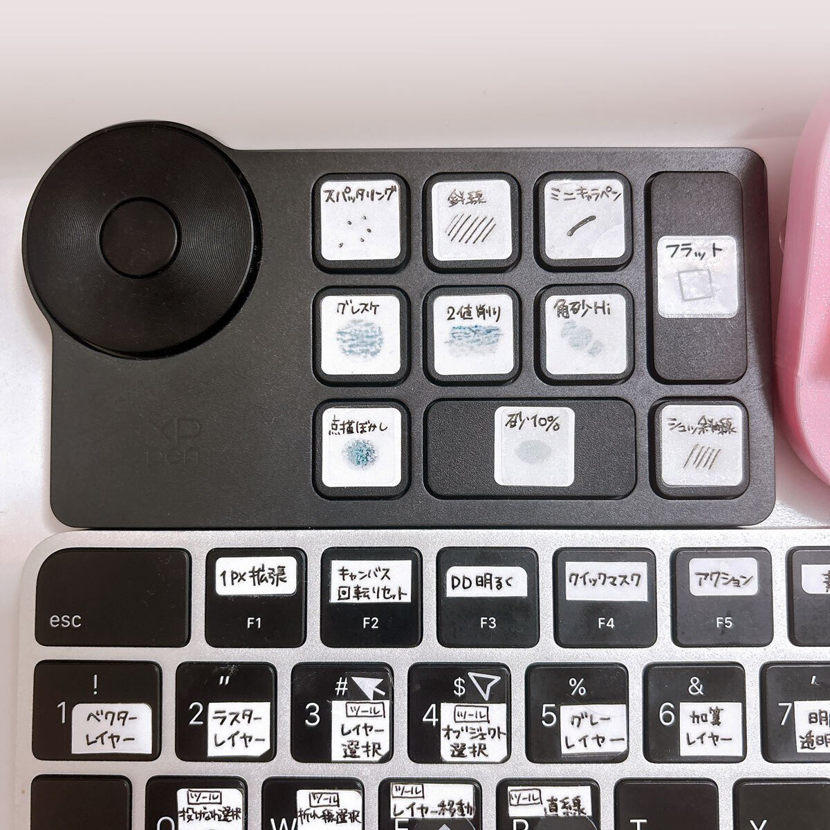 LCDディスプレイストリームコントロールパネルLCDキーボード15のプログラム可能な動的アイコンシーンの切り替え  左手デバイスオタクによる左手デバイス12種比較まとめ | 2024年総評｜小林スメアゴル, image size:1200x1200